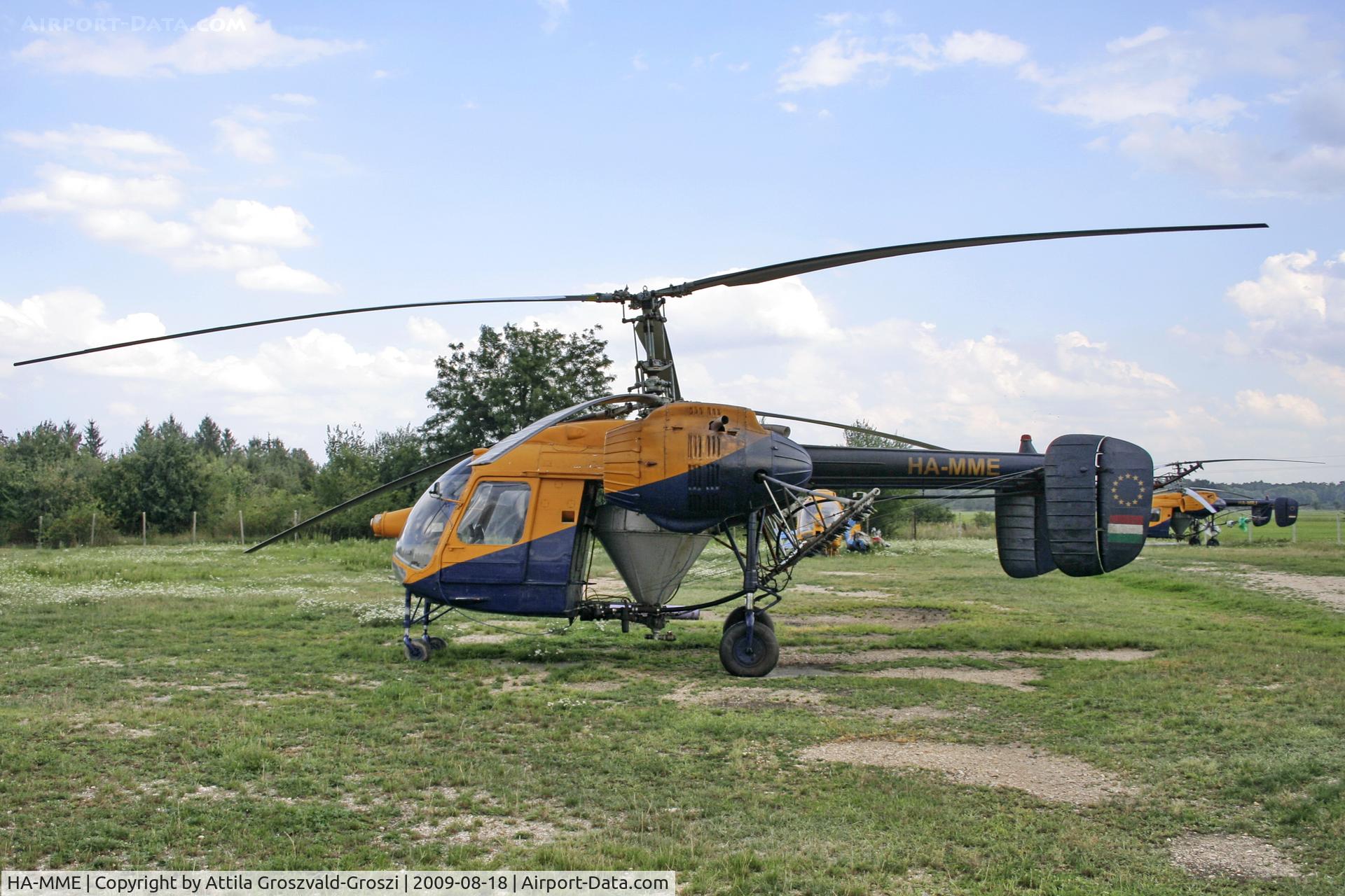 HA-MME, 1970 Kamov Ka-26 Hoodlum C/N 7001102, Ikervár agricultural airport and take-off field
