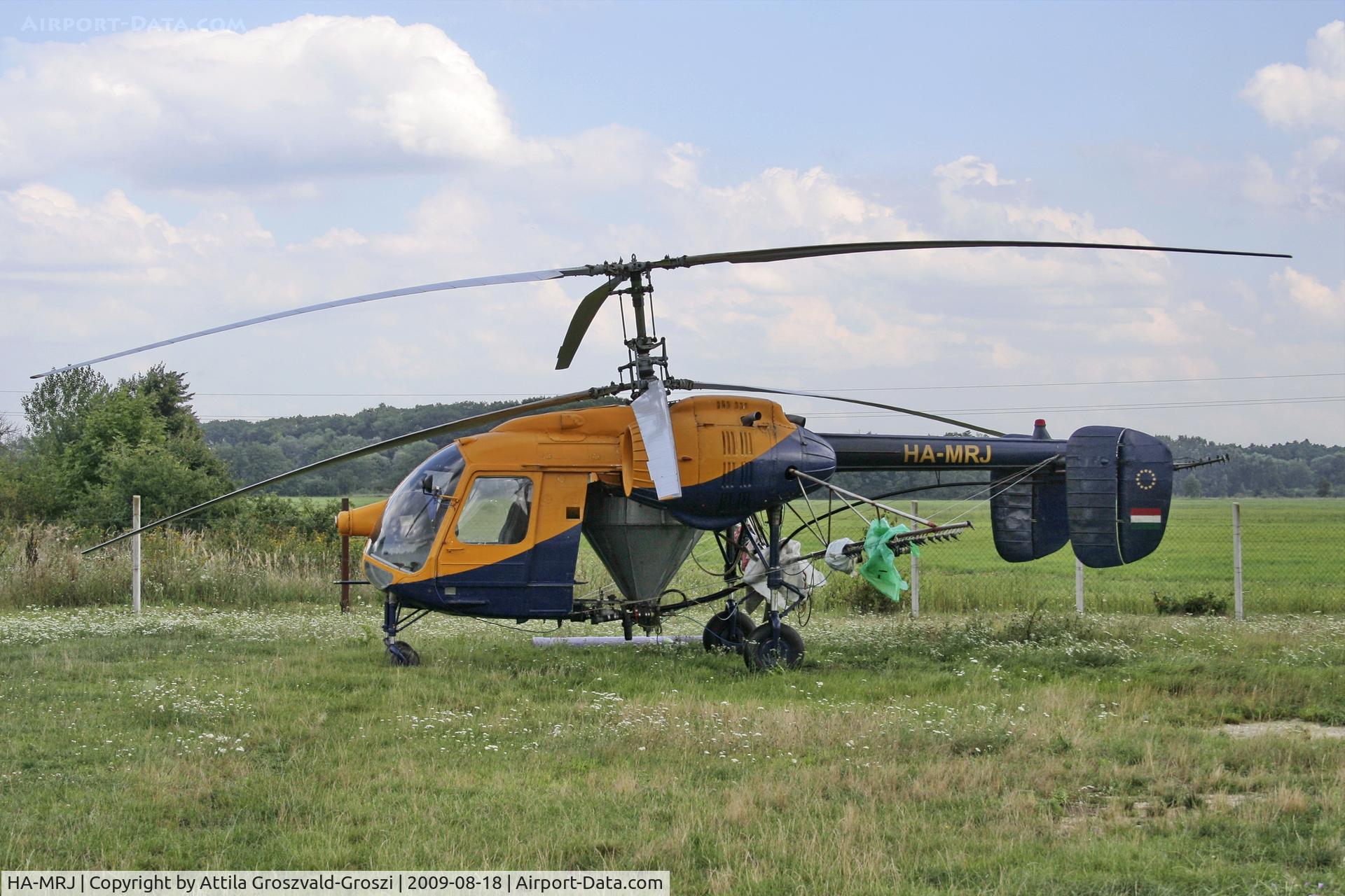 HA-MRJ, 1971 Kamov Ka-26 Hoodlum C/N 7001401, Ikervár agricultural airport and take-off field
