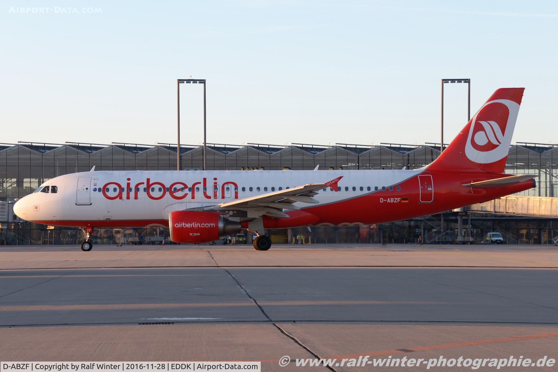 D-ABZF, 2008 Airbus A320-216 C/N 3482, Airbus A320-216 - AB BER Air Berlin - 3482 - D-ABZF - 28.11.2016 - CGN