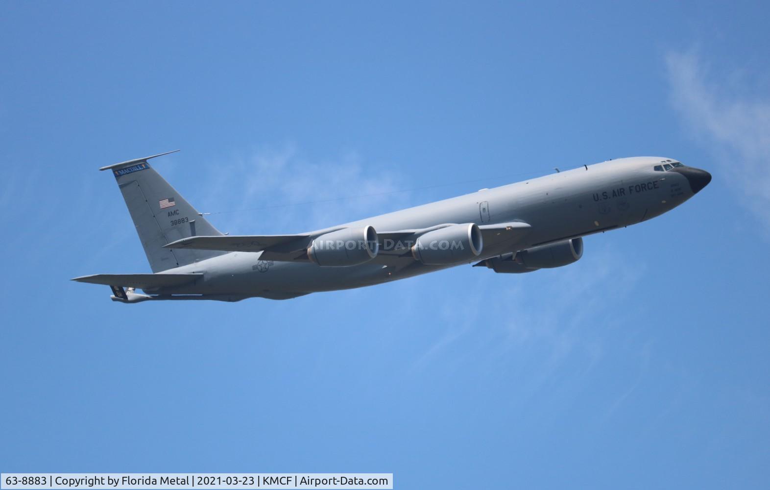 63-8883, 1963 Boeing KC-135R Stratotanker C/N 18731, KC-135R