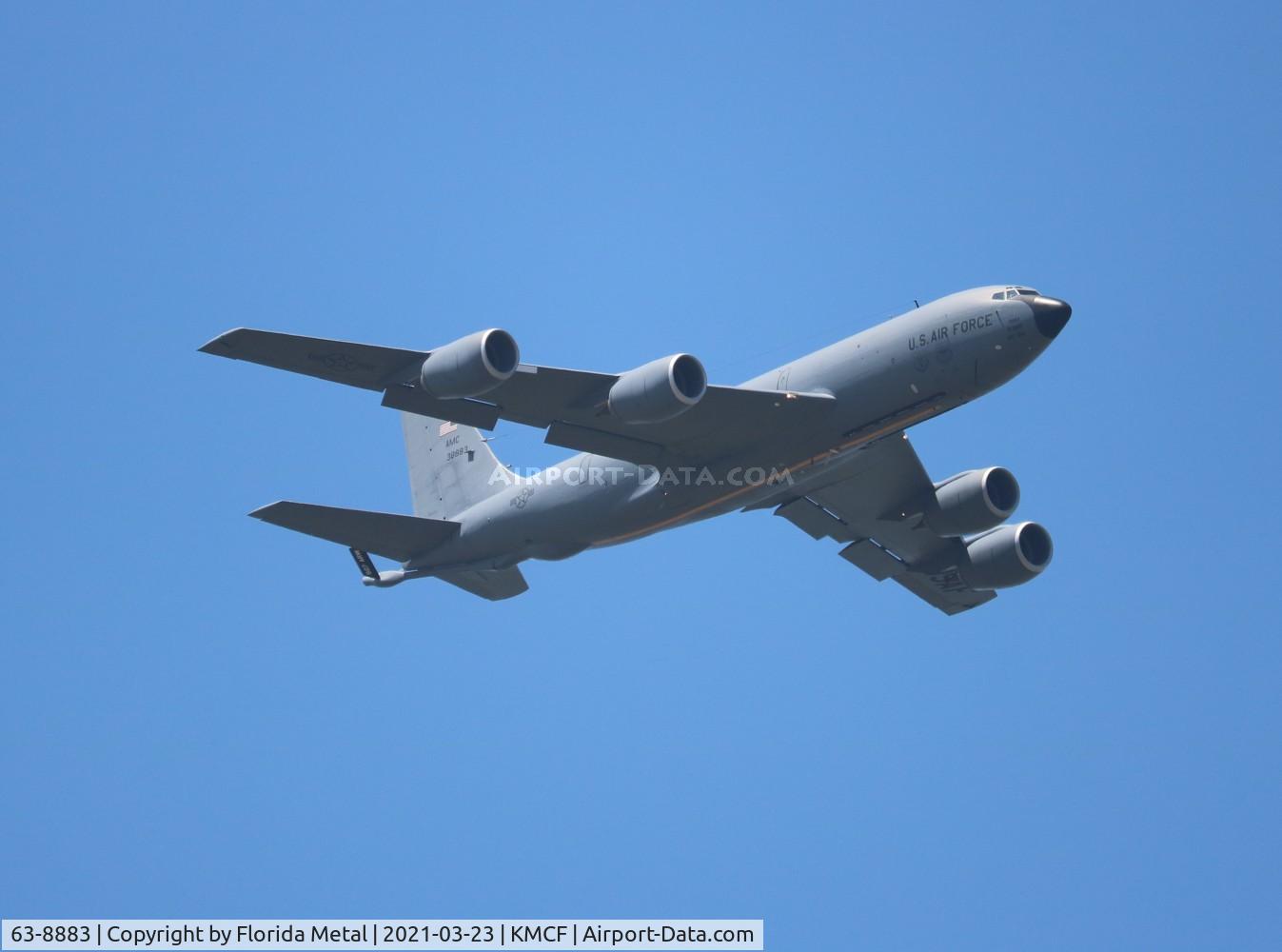 63-8883, 1963 Boeing KC-135R Stratotanker C/N 18731, KC-135R