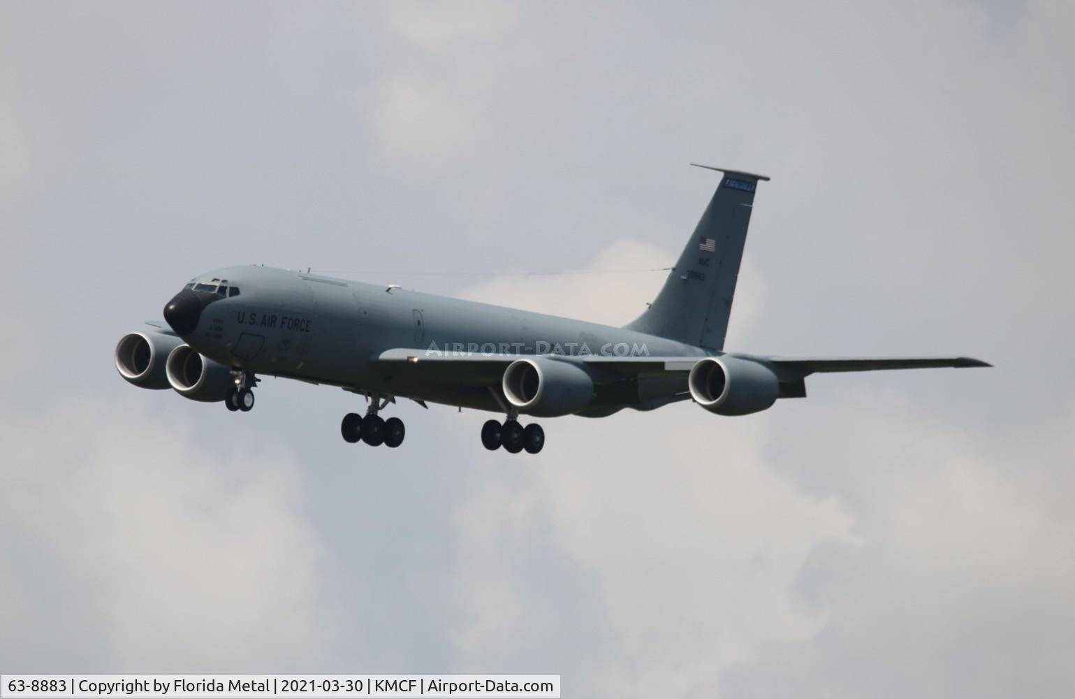 63-8883, 1963 Boeing KC-135R Stratotanker C/N 18731, KC-135R