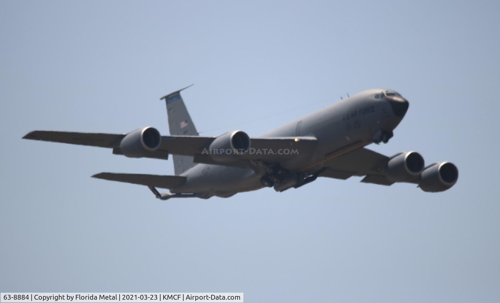 63-8884, 1963 Boeing KC-135R Stratotanker C/N 18732, KC-135R