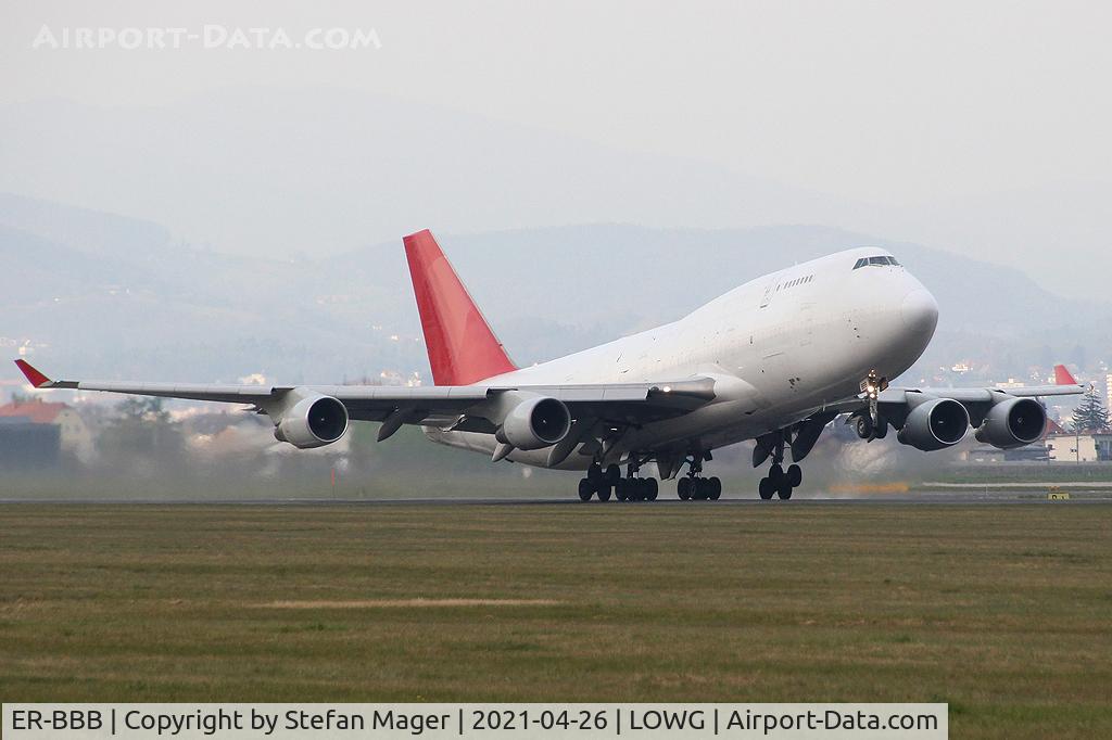 ER-BBB, 1991 Boeing 747-433SF C/N 25075, Aertotranscargo B747-400(SCD) @GRZ