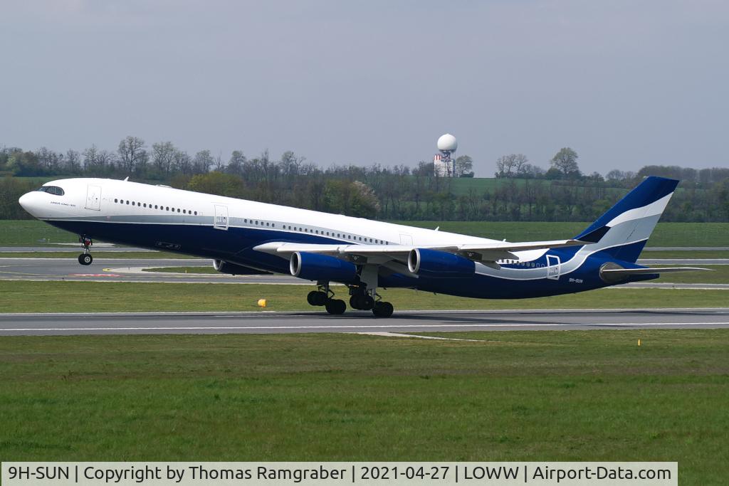 9H-SUN, 2000 Airbus A340-313X C/N 367, HiFly Malta Airbus A340-300