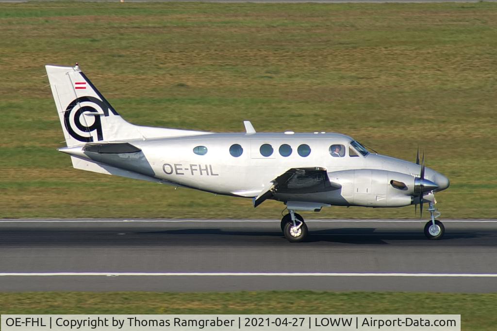 OE-FHL, 1985 Beech C90A King Air King Air C/N LJ-1115, Airlink Beechcraft C90A King Air