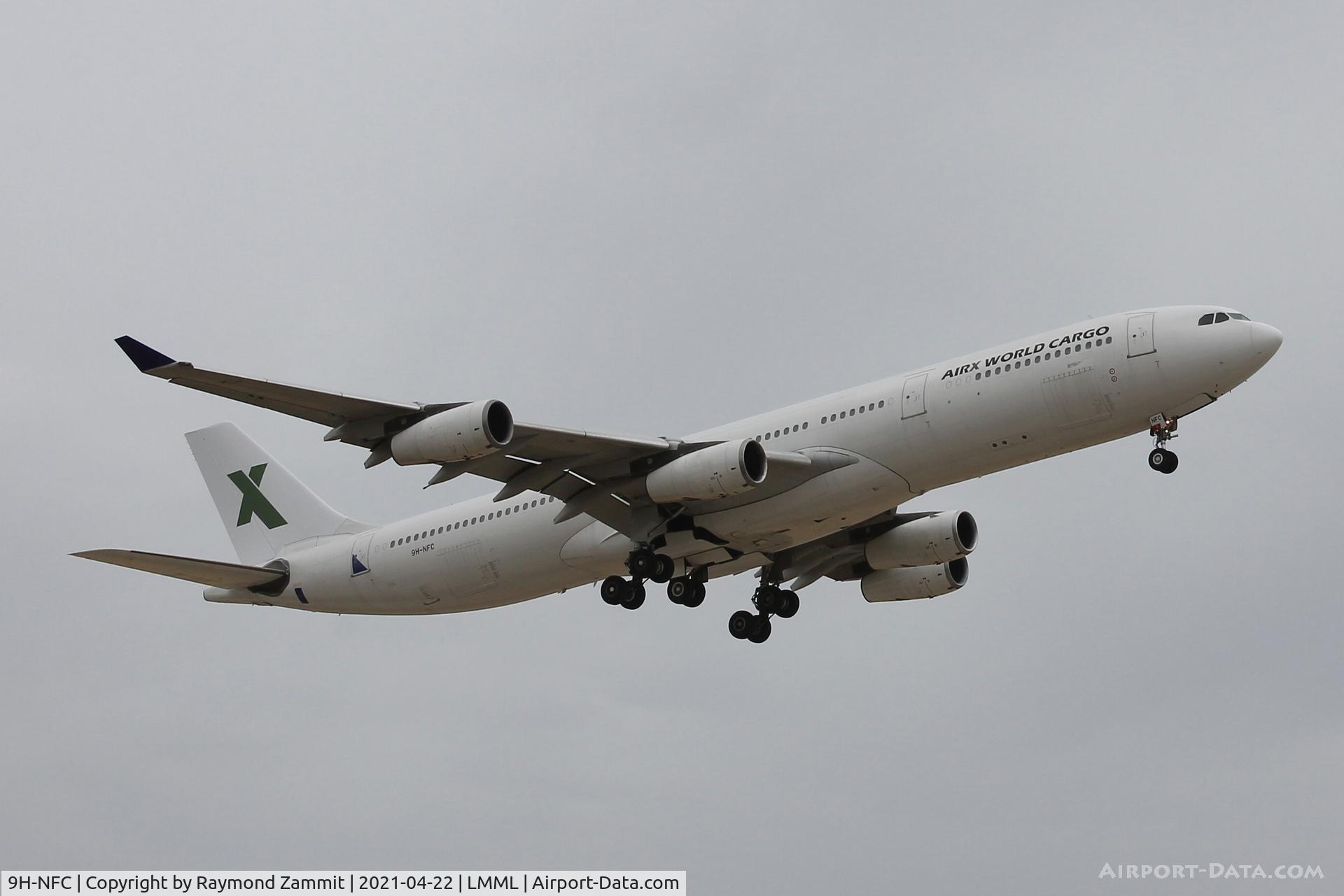 9H-NFC, 1998 Airbus A340-313 C/N 245, A340 9H-NFC Air X