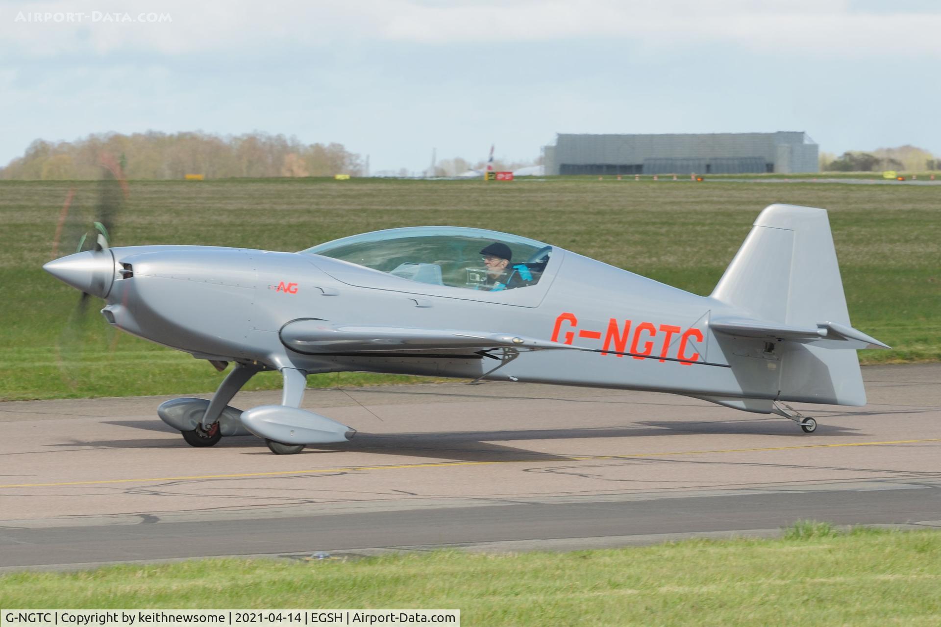 G-NGTC, 2021 Extra NG C/N NG021, Arriving at Norwich.