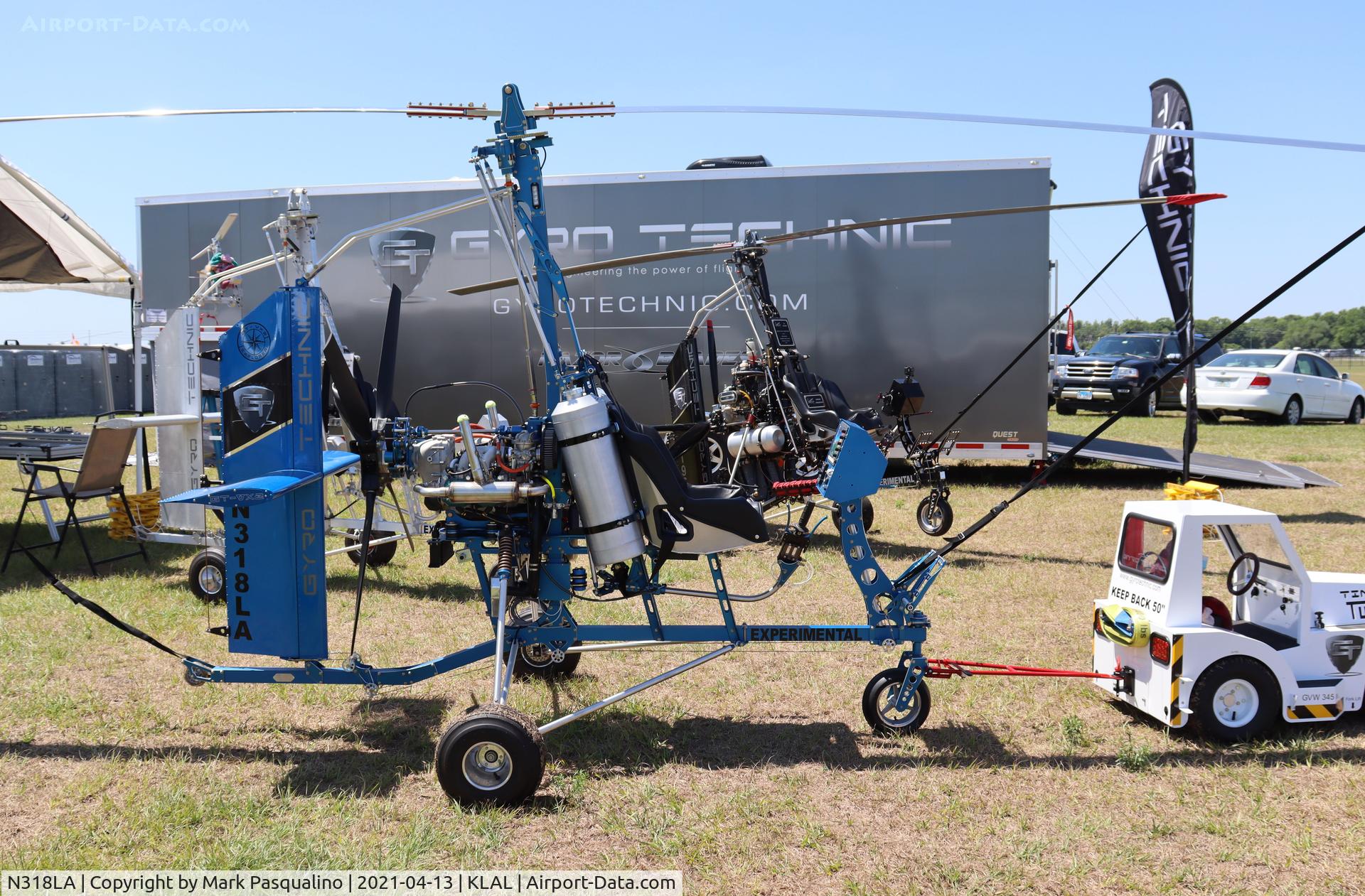 N318LA, 2020 Gyro Technic GT-VX2 C/N VX2-001, Gyro Technic GT-VX2