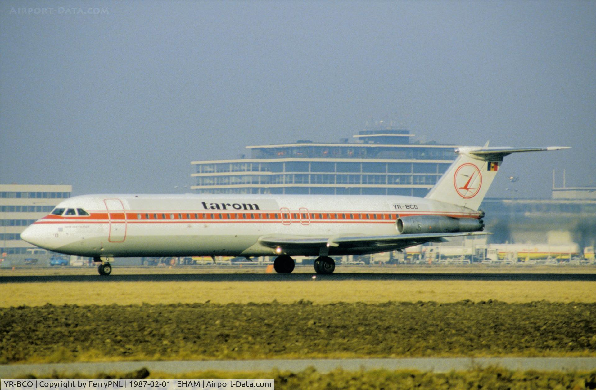 YR-BCO, 1980 BAC 111-525FT One-Eleven C/N BAC.272, Tarom BAC 1-11