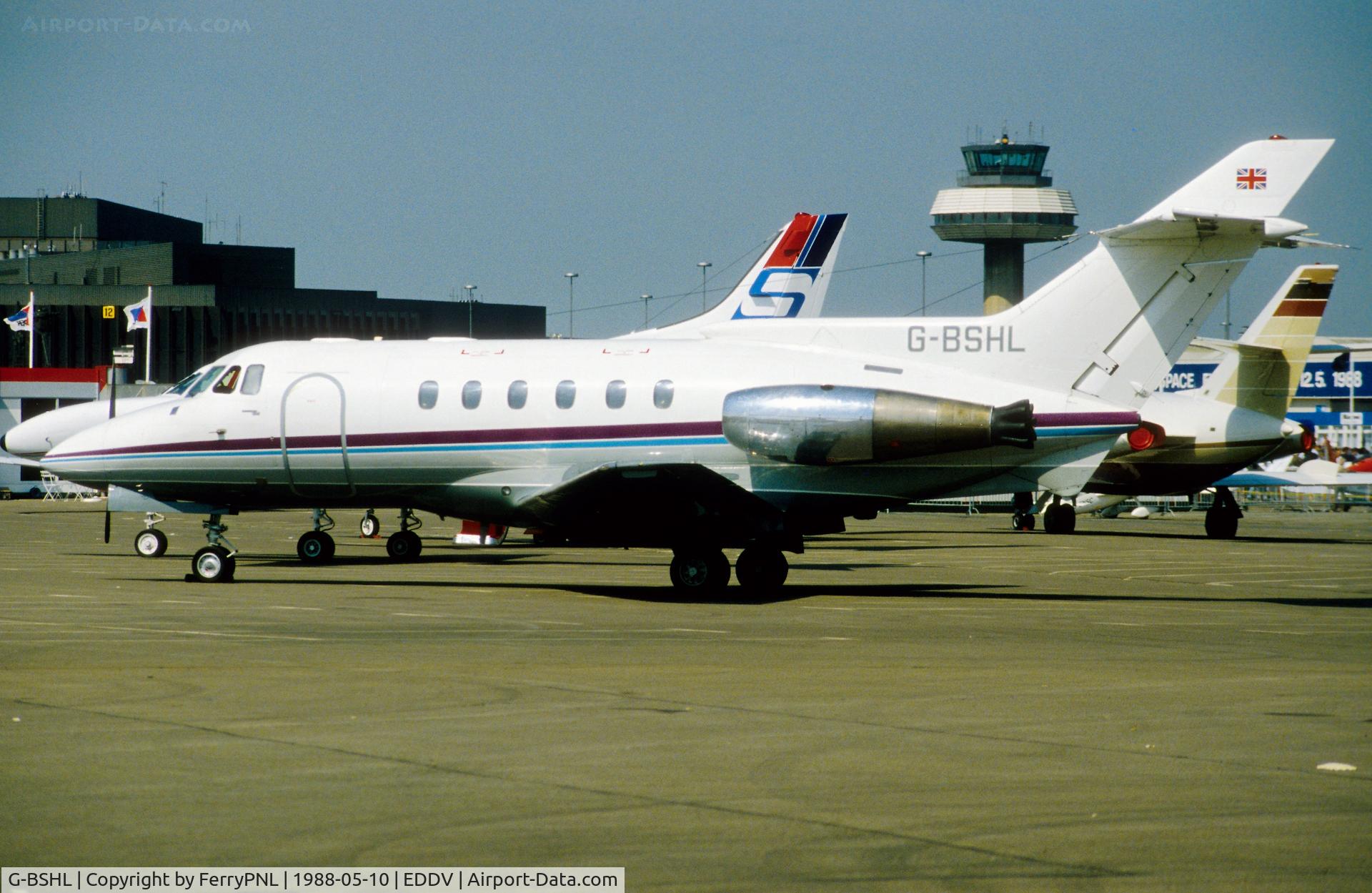 G-BSHL, 1973 Hawker Siddeley HS.125 Series 600B C/N 256024, McAlpine Aviation HS600
