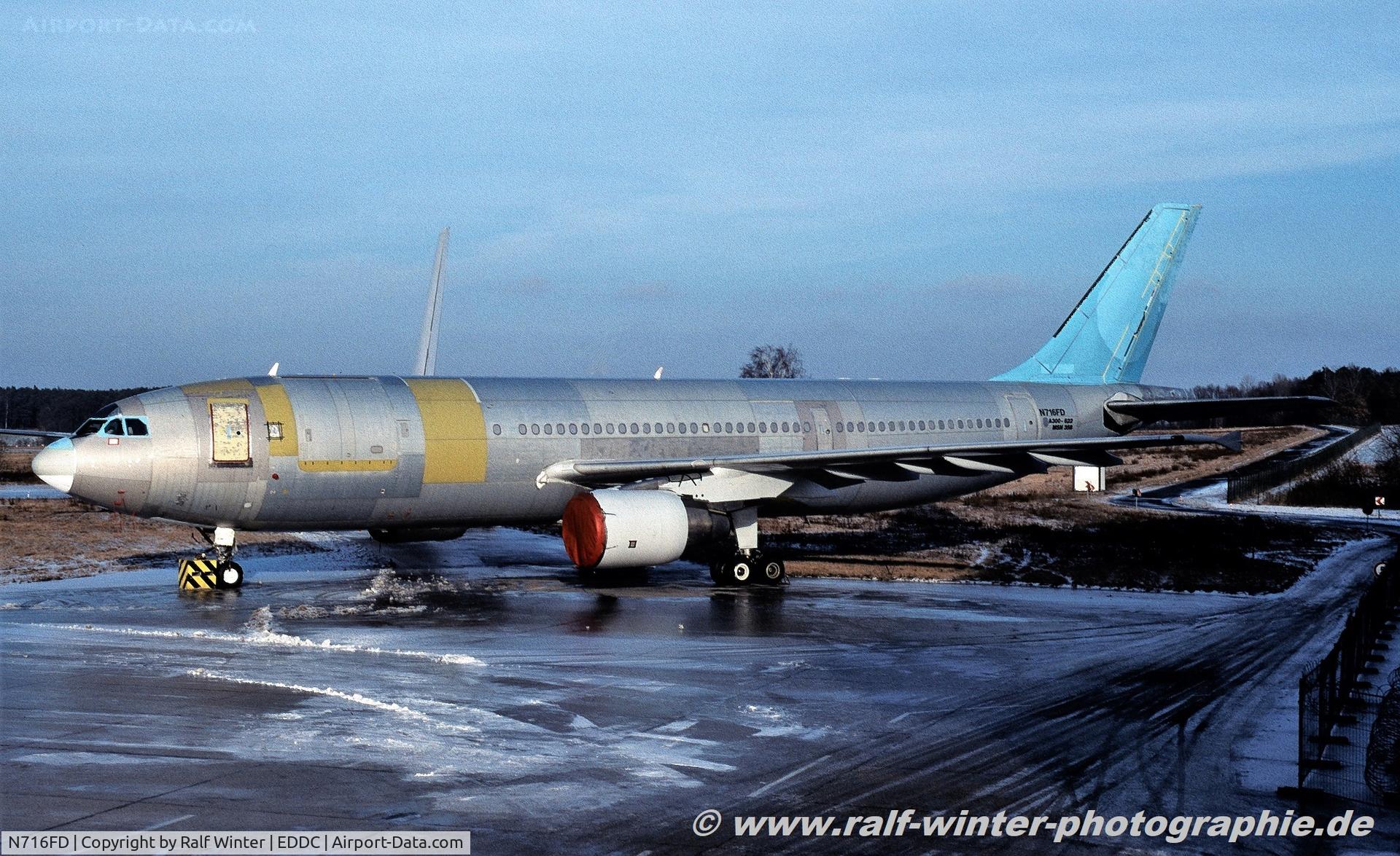 N716FD, 1986 Airbus A300B4-622 C/N 358, Airbus A300B4-622(F) - FedEx without colors ex HL7287 Korean Air 'Halle' - 358 - N716FD - 2003 - DRS