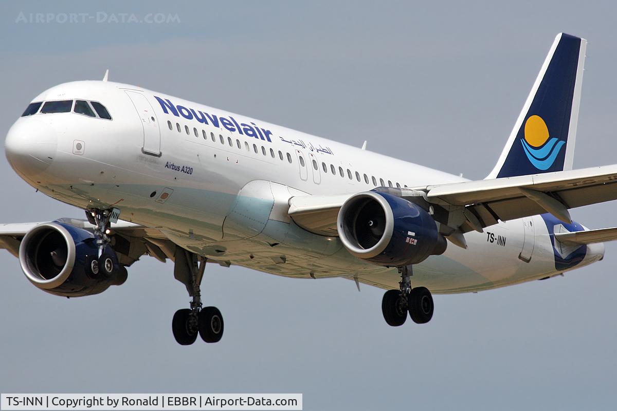 TS-INN, 1998 Airbus A320-212 C/N 793, at bru