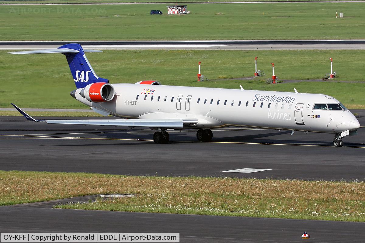 OY-KFF, 2009 Bombardier CRJ-900 (CL-600-2D24) C/N 15231, at dus