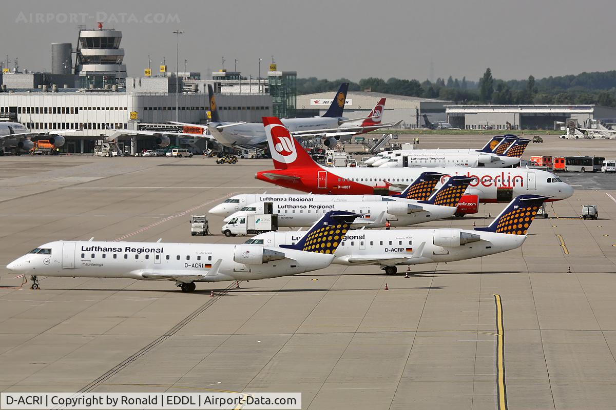 D-ACRI, 2003 Bombardier CRJ-200ER (CL-600-2B19) C/N 7862, at dus