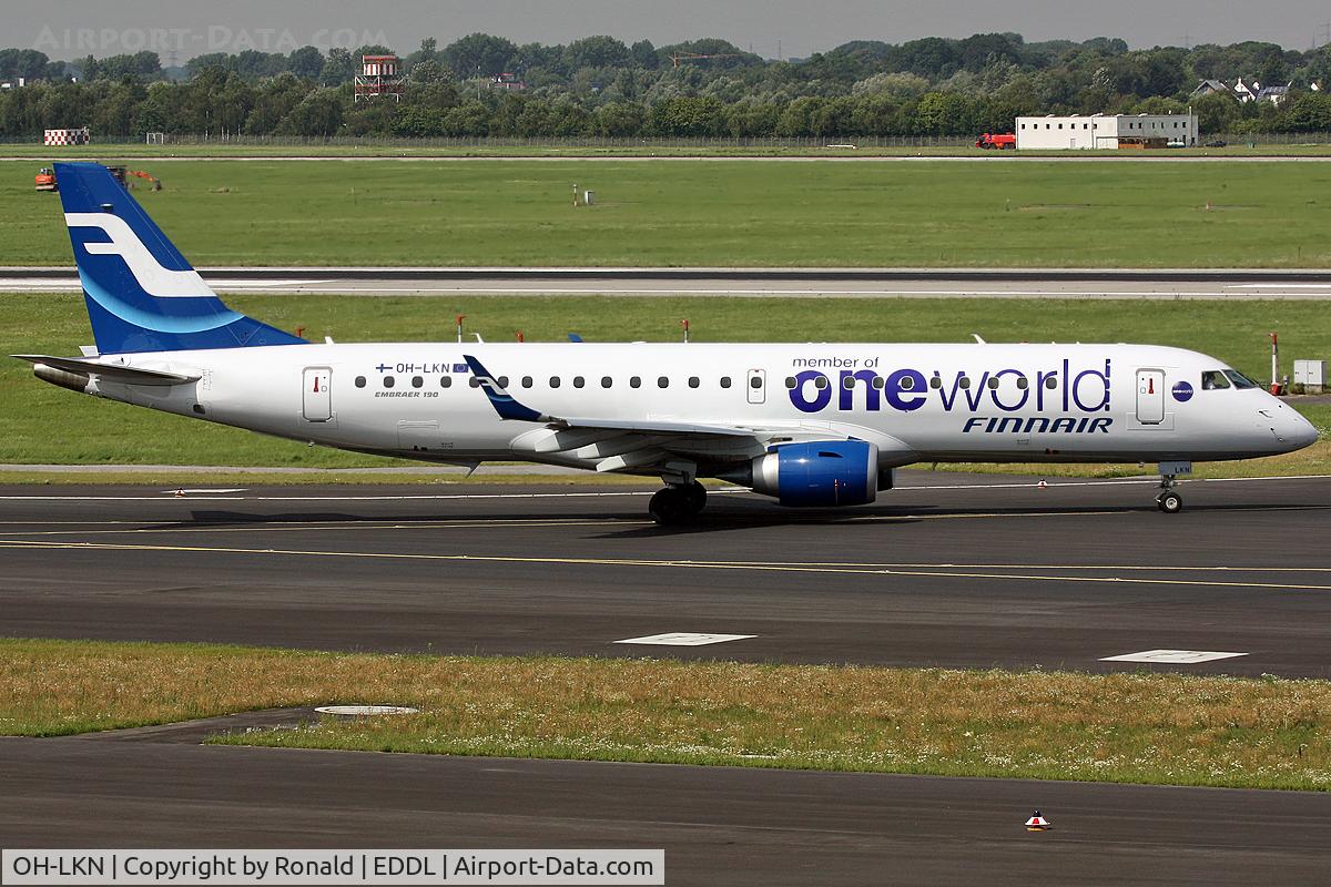 OH-LKN, 2009 Embraer 190LR (ERJ-190-100LR) C/N 19000252, at dus