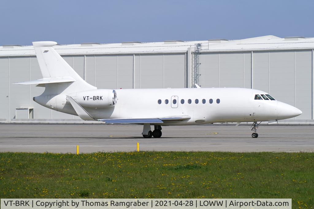 VT-BRK, 2009 Dassault Falcon 2000EX C/N 169, private Dassault Falcon 2000EX
