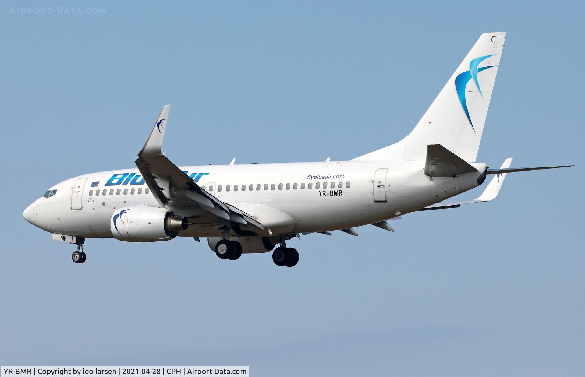 YR-BMR, 2003 Boeing 737-7K2 C/N 33465, Copenhagen 28.4.2021