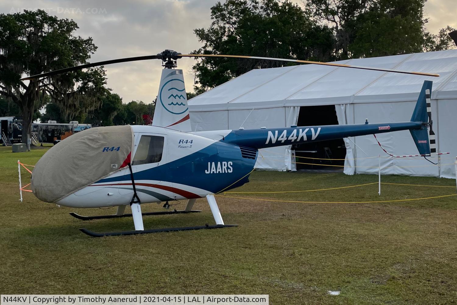 N44KV, 2005 Robinson R44 Raven II C/N 11003, 2005 Robinson R44 II, c/n: 11003 @ Sun N Fun 2021