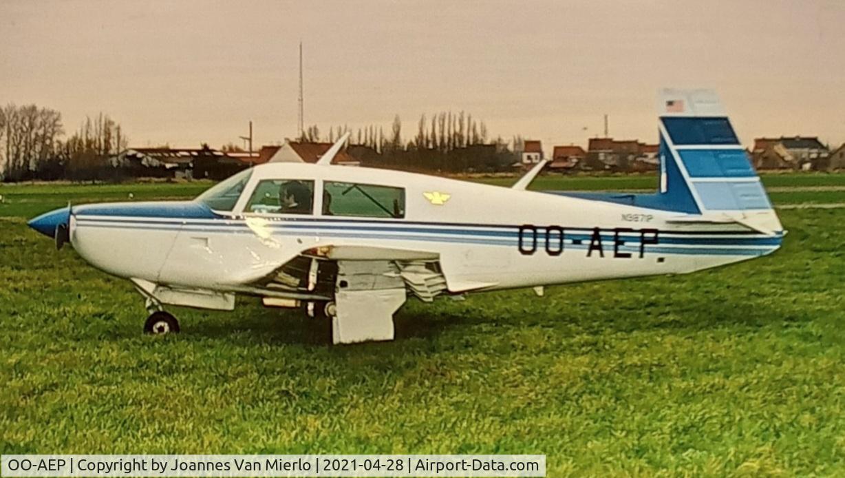OO-AEP, Mooney M20K C/N 250537, scan from slide