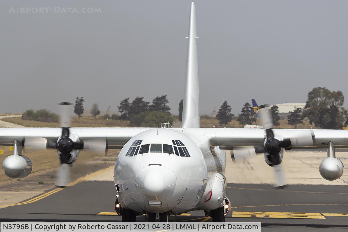 N3796B, 1985 Lockheed L-100-30 Hercules (L-382) C/N 382-5027, Park 9