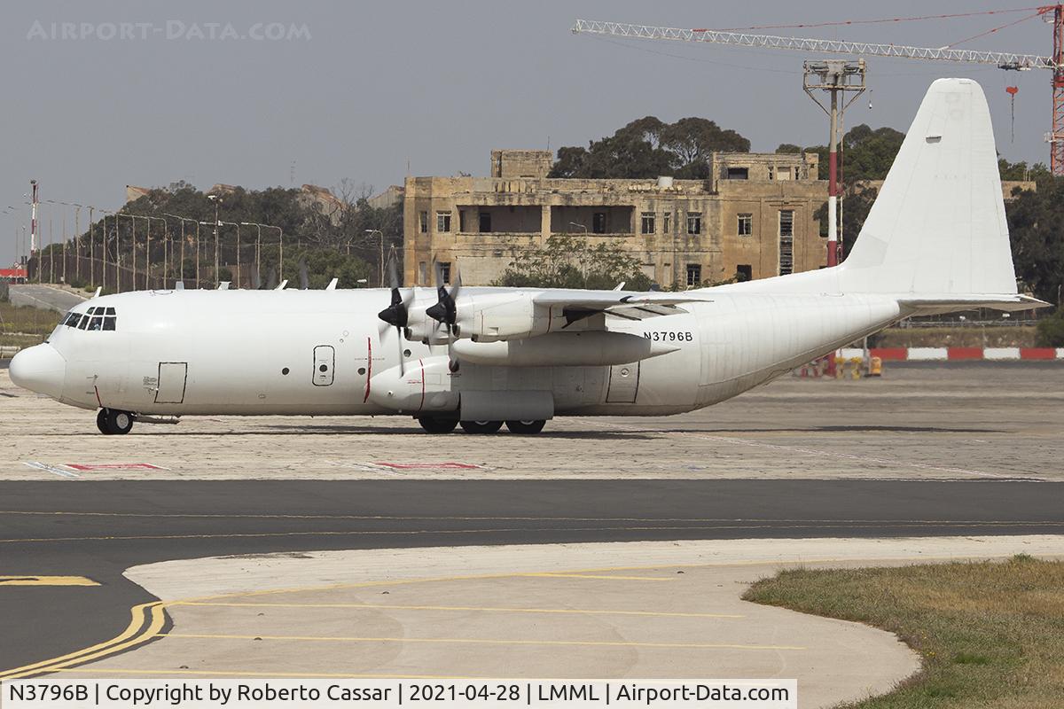 N3796B, 1985 Lockheed L-100-30 Hercules (L-382) C/N 382-5027, Park 9