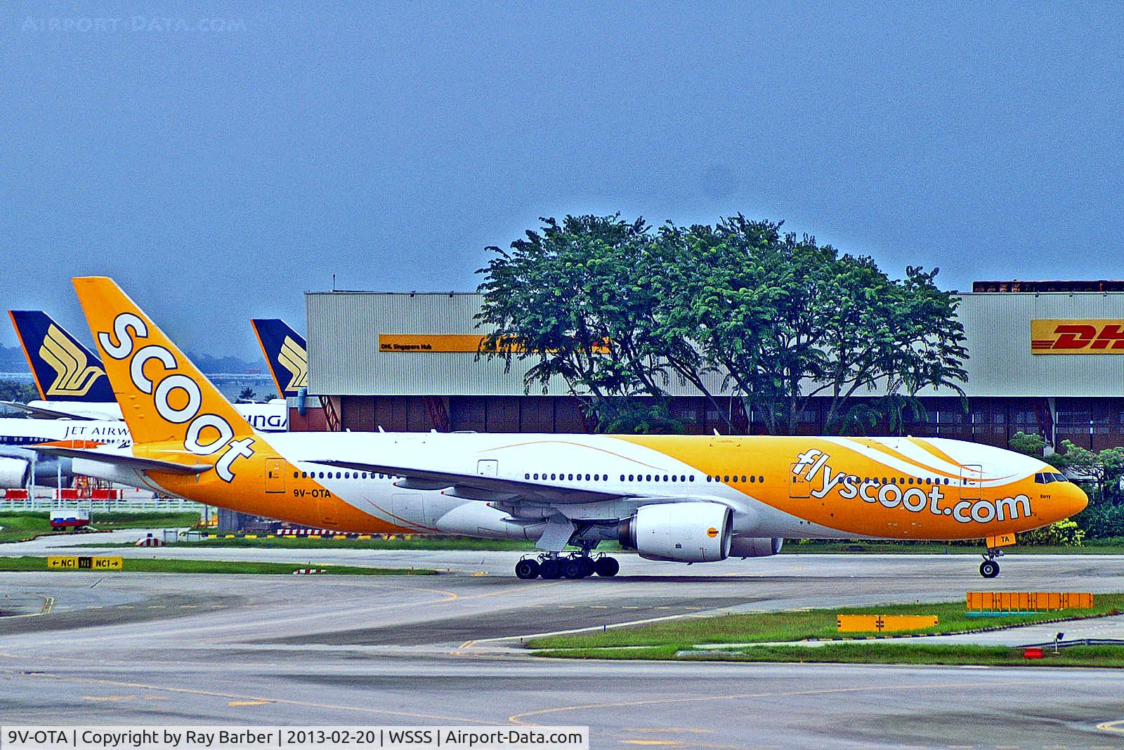 9V-OTA, 1997 Boeing 777-212/ER C/N 28507, 9V-OTA   Boeing 777-212/ER [28507] (Scoot) Singapore-Changi~9V 20/02/2013