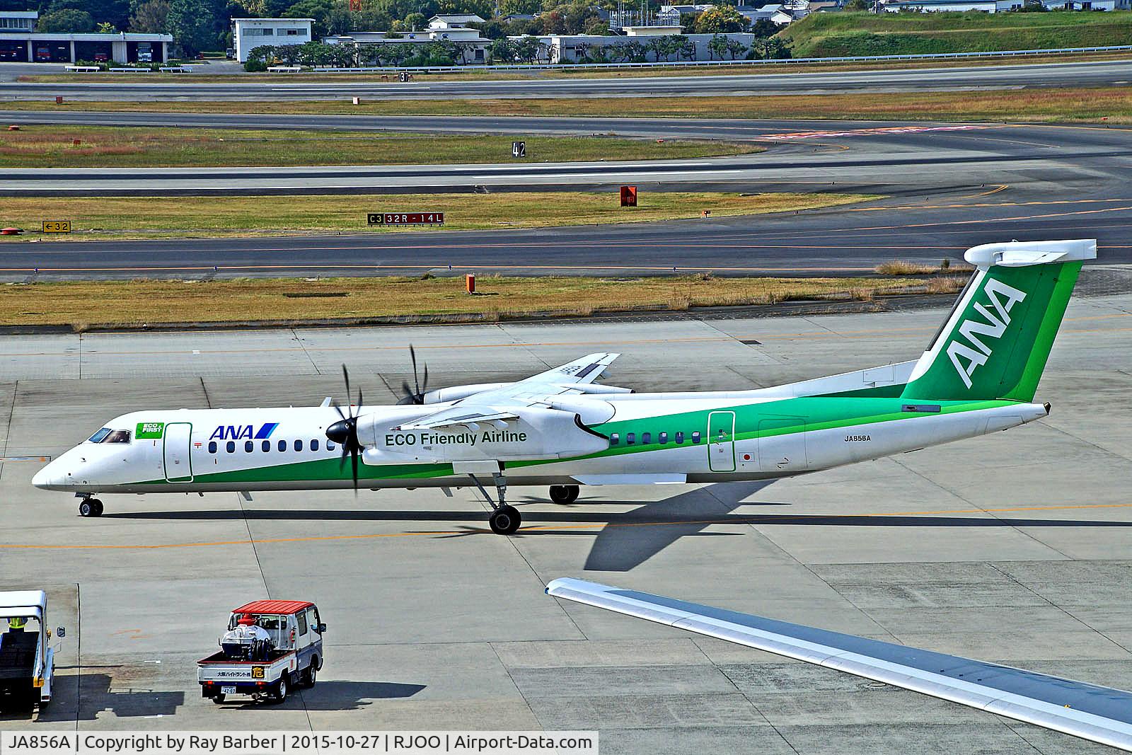 JA856A, 2010 Bombardier DHC-8-402 Dash 8 C/N 4335, JA856A   Bombardier DHC-8Q-402NG Dash 8 [4335] (ANA Wings) Osaka-Itami~JA 27/10/2015