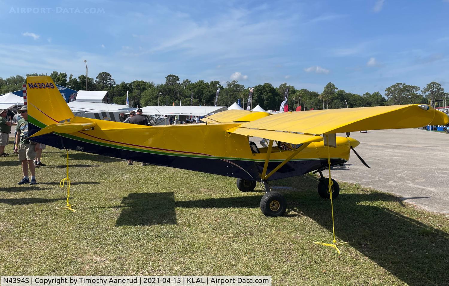 N4394S, Siler Alson Grolyn CH-701 C/N 7-3231, Siler Alson Grolyn CH-701, c/n: 7-3231, Sun N Fun 2021, Zenith Booth