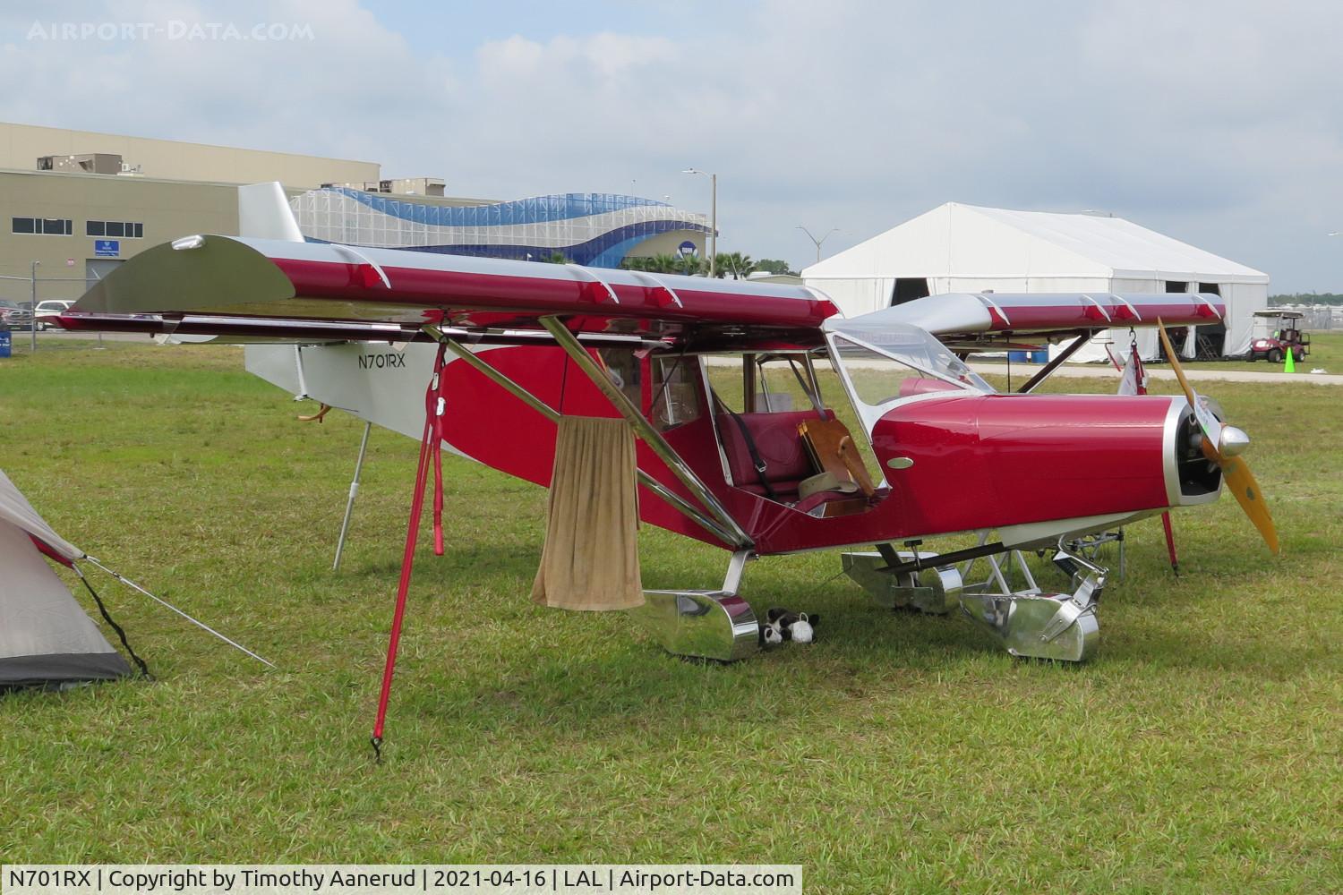 N701RX, 2018 Zenith 701.1 C/N 1, 2018 Zenith 701.1, c/n: 1, Sun n Fun 2021.  New Wheel Pans and stream line struts since AirVenture 2019