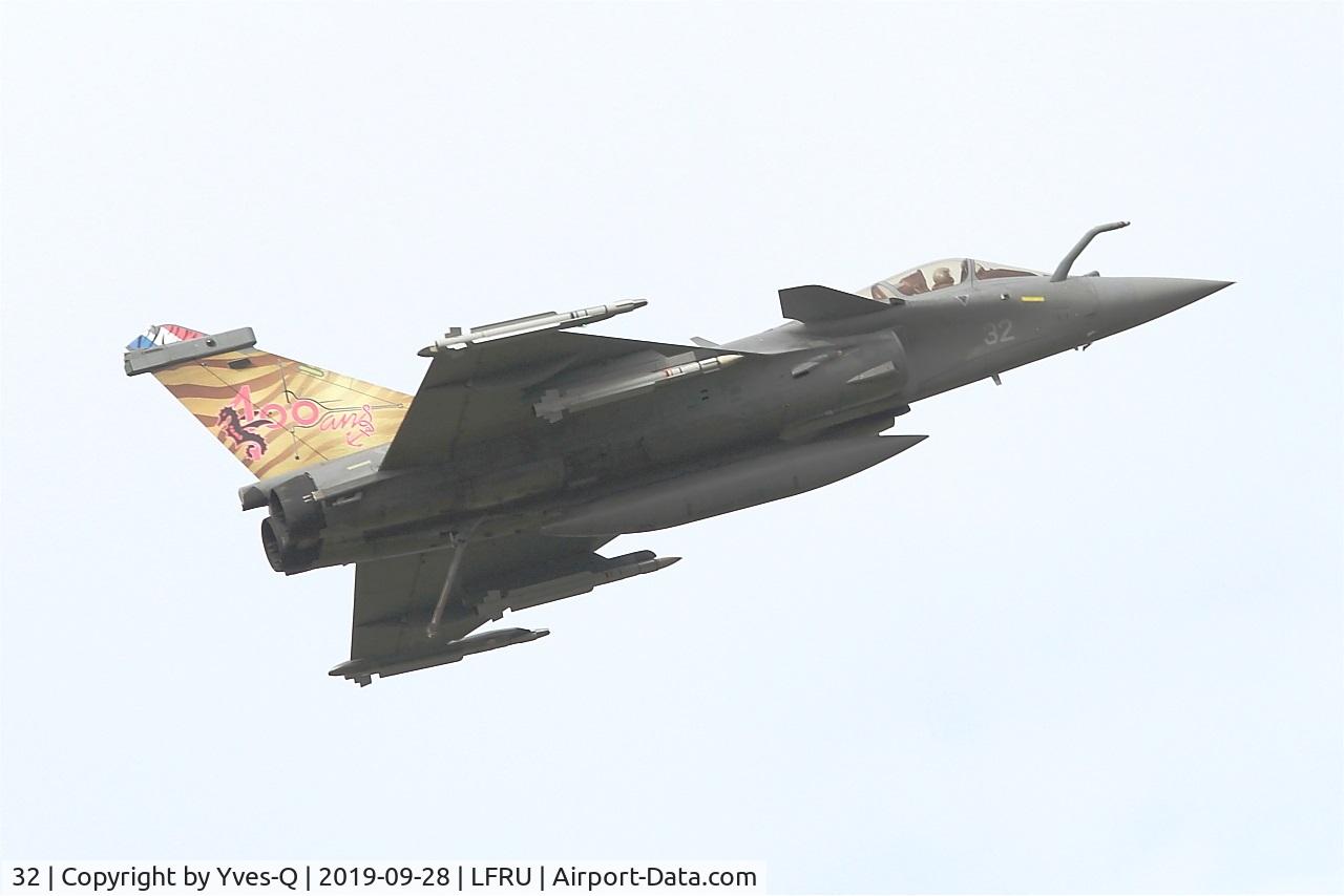 32, Dassault Rafale M C/N 32, Dassault Rafale M, On display, Morlaix-Ploujean airport (LFRU-MXN) Air show 2019