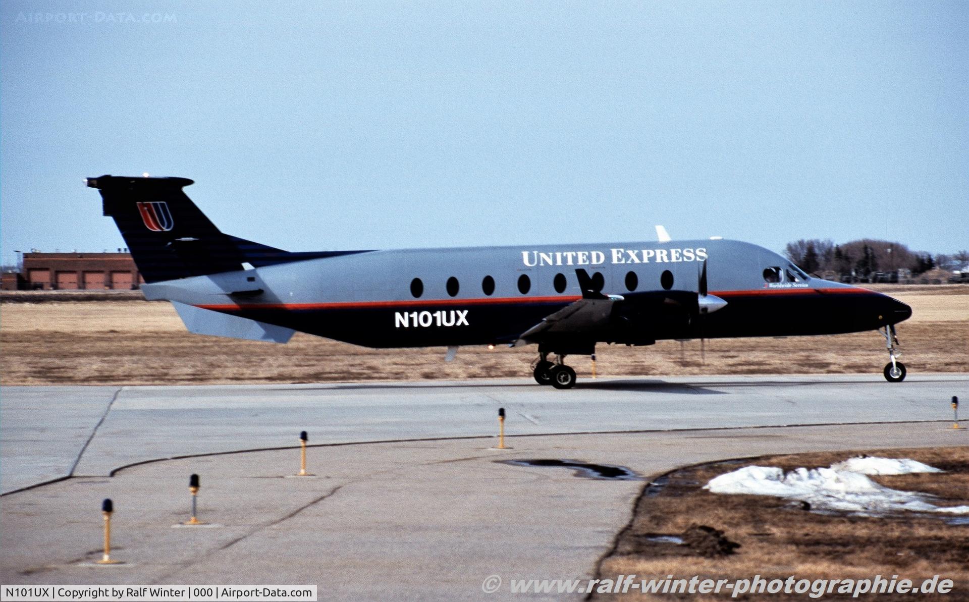 N101UX, 1994 Beech 1900D C/N UE-101, Beech 1900D - United Express - UE101 - N101UX