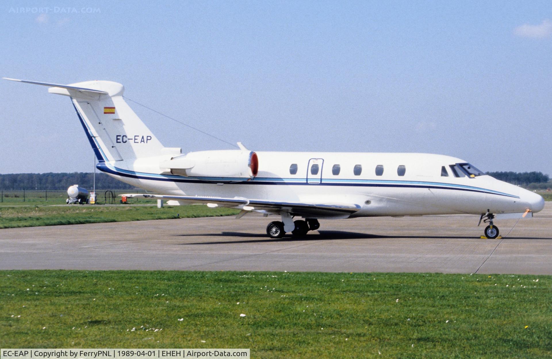 EC-EAP, 1986 Cessna 650 Citation III C/N 650-0125, Gestair Ce650