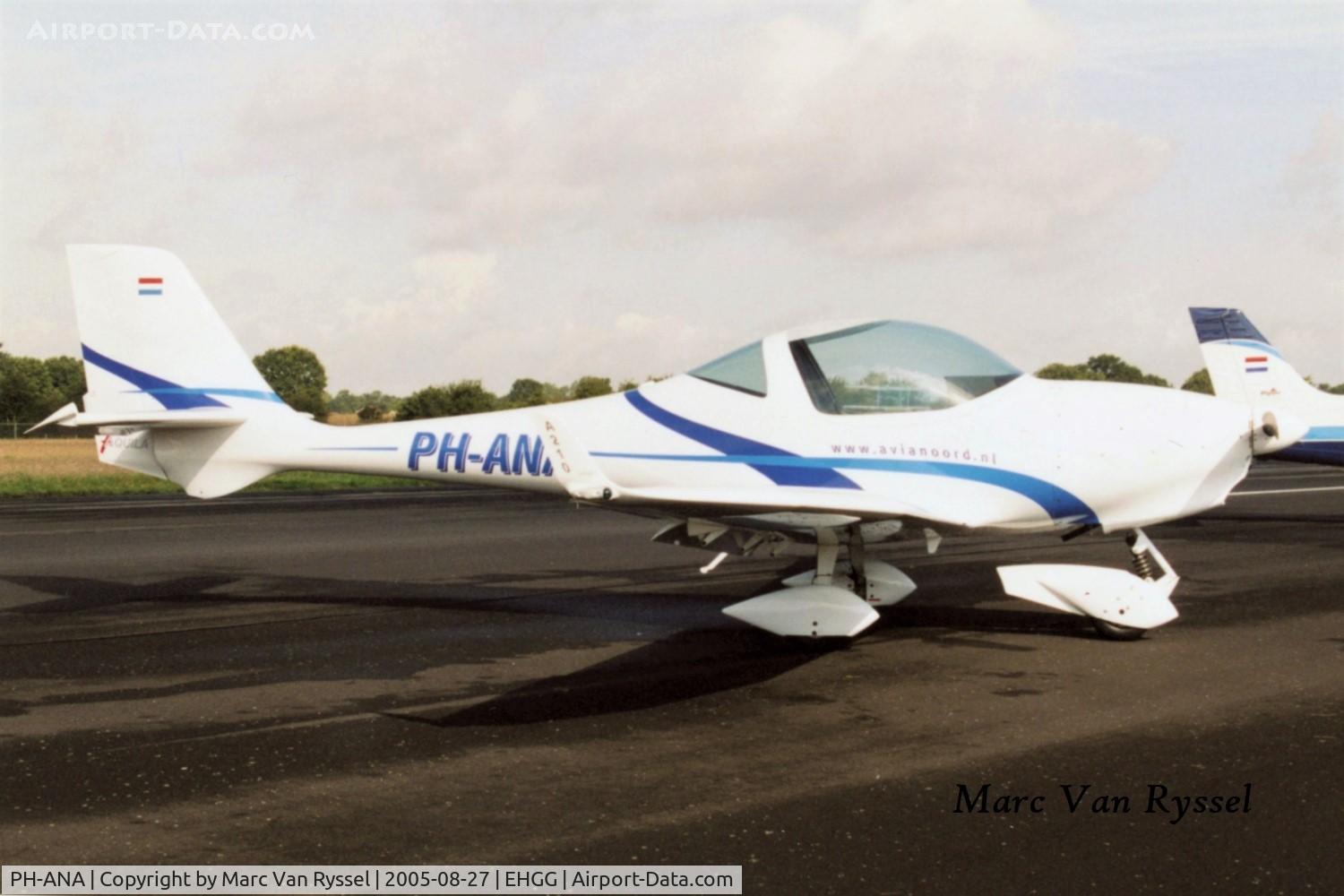 PH-ANA, 2002 Aquila A210 (AT01) C/N AT01-103, At Eelde.