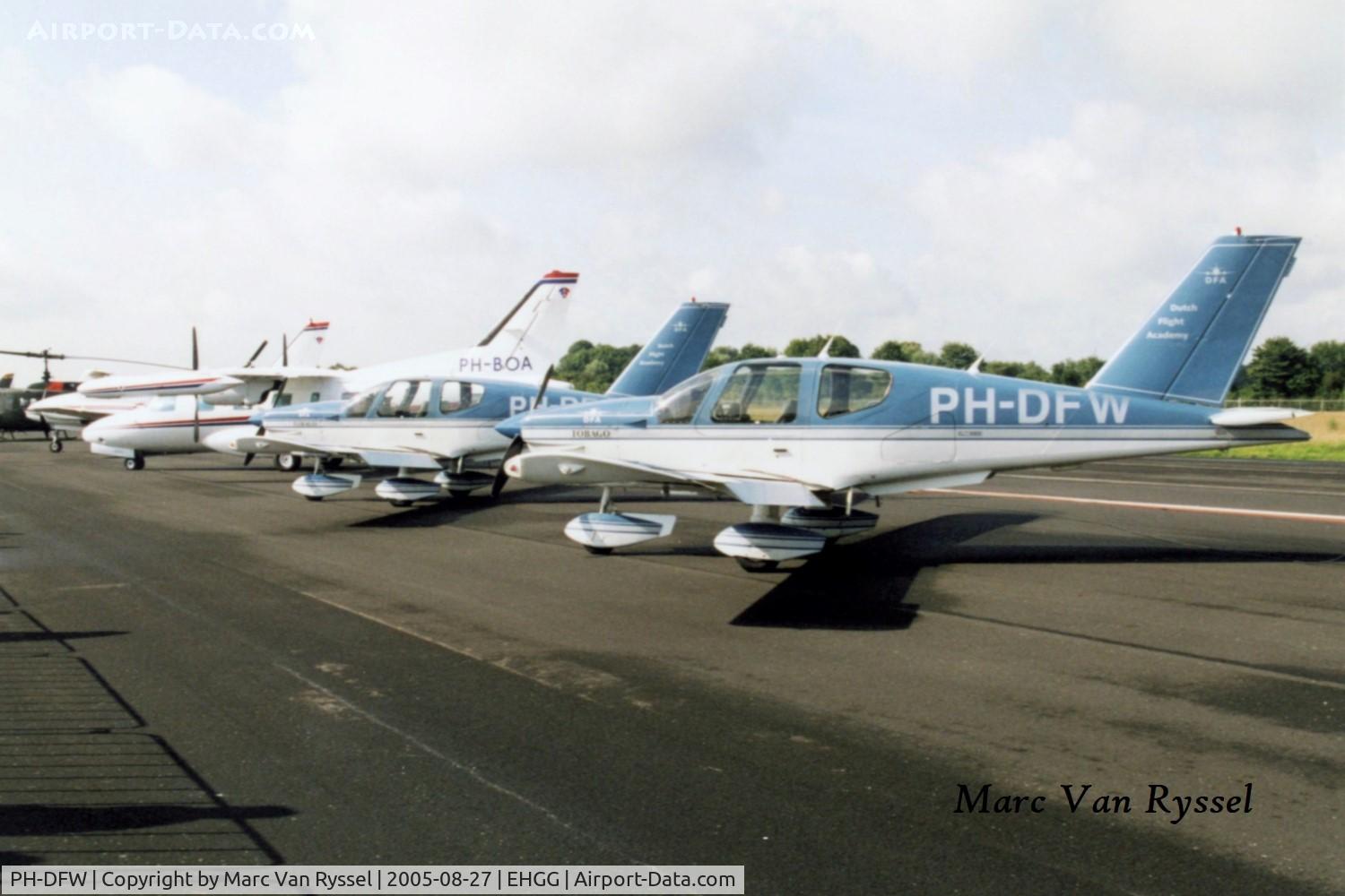 PH-DFW, Socata TB-10 Tobago C/N 1585, At Eelde.