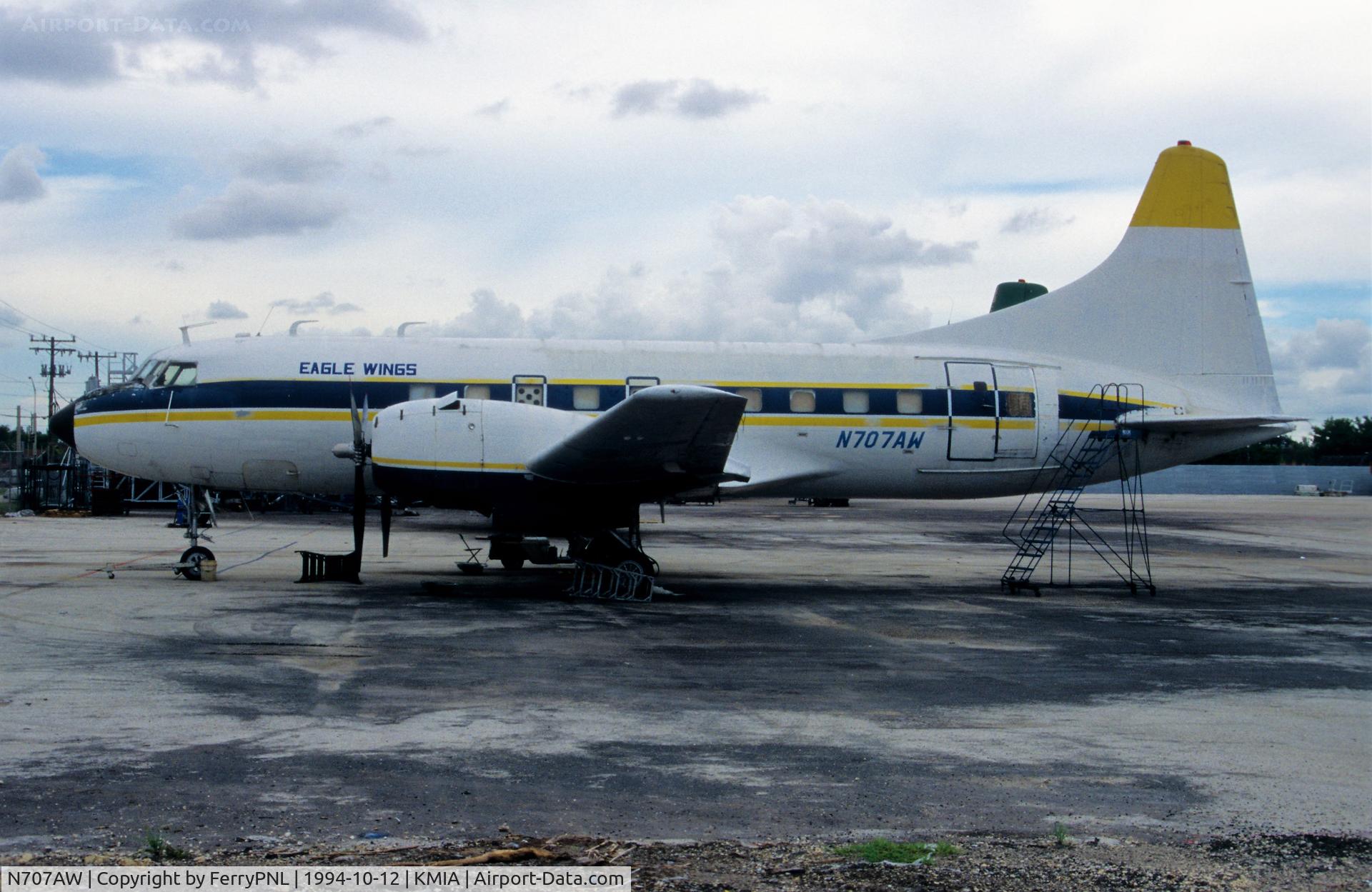 N707AW, 1948 Convair 240-4 C/N 145, Eagle Wings CV240