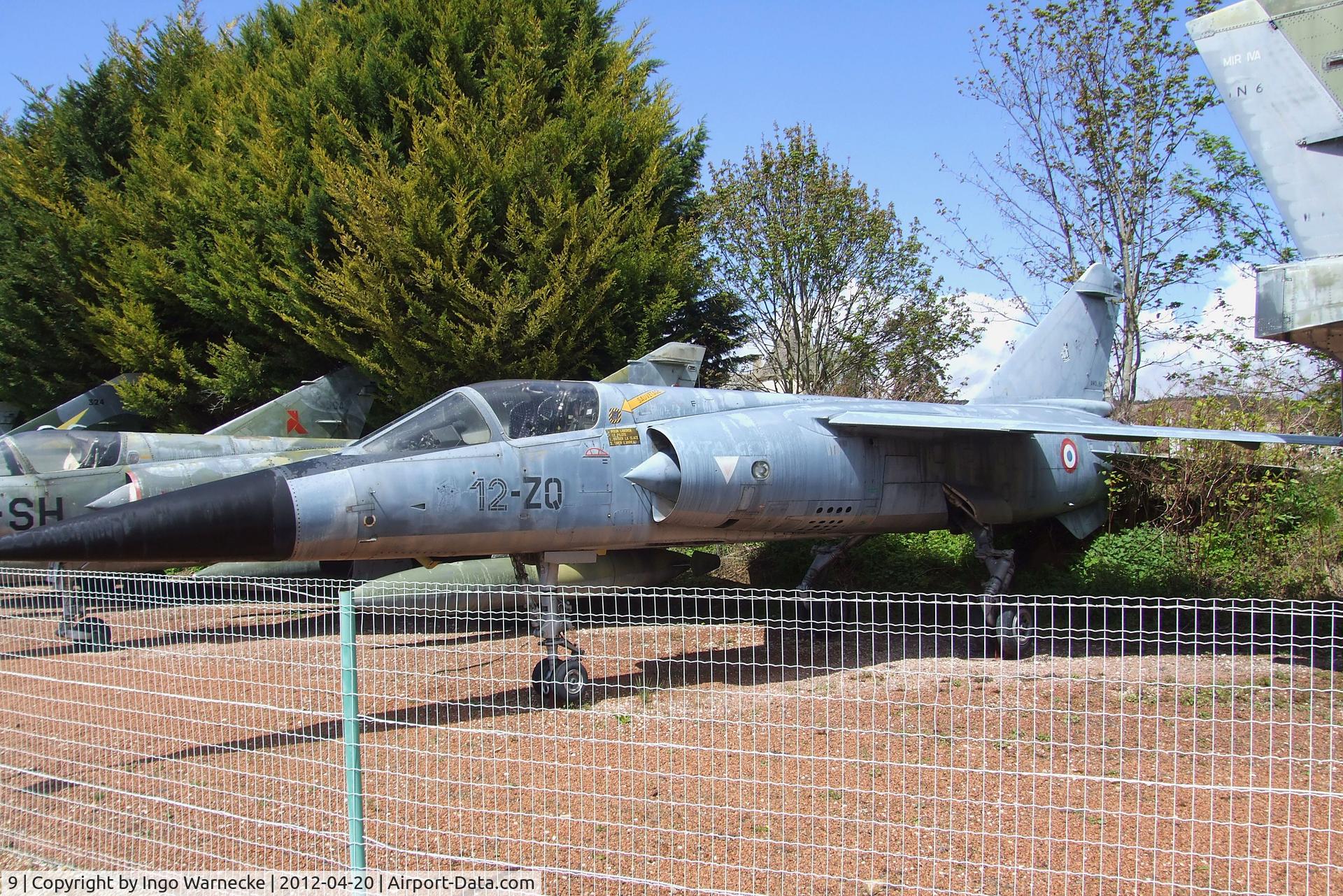 9, Dassault Mirage F.1C C/N 9, Dassault Mirage F.1C at the Musee de l'Aviation du Chateau, Savigny-les-Beaune