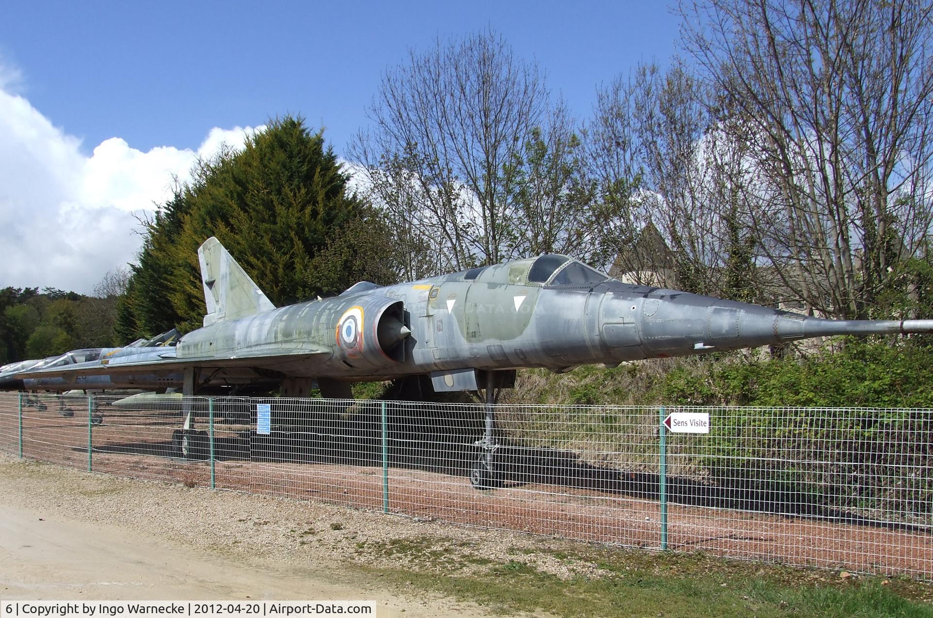 6, Dassault Mirage IVA C/N 6, Dassault Mirage IV A at the Musee de l'Aviation du Chateau, Savigny-les-Beaune