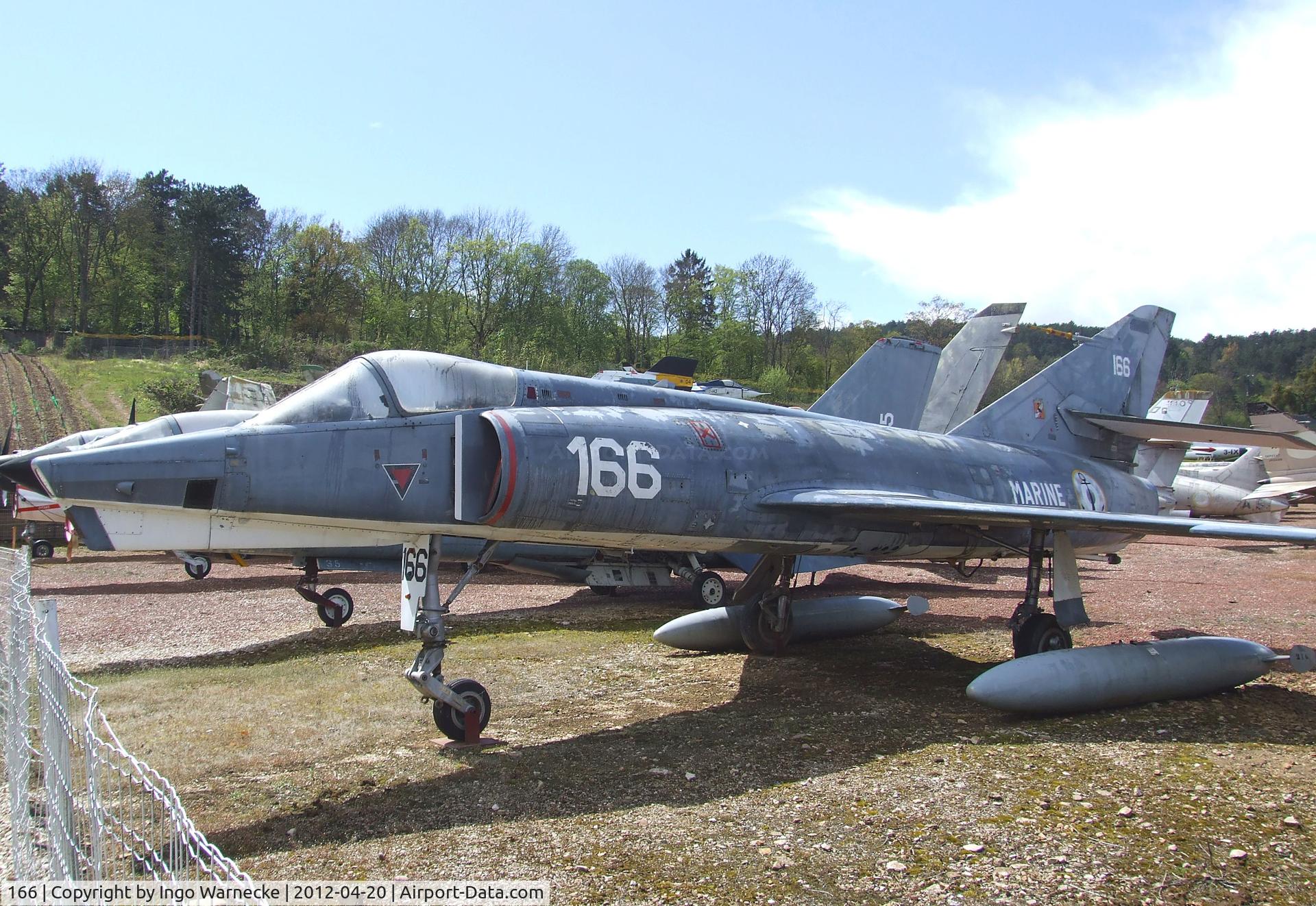 166, Dassault Etendard IV.P C/N 66, Dassault Etendard IV P at the Musee de l'Aviation du Chateau, Savigny-les-Beaune