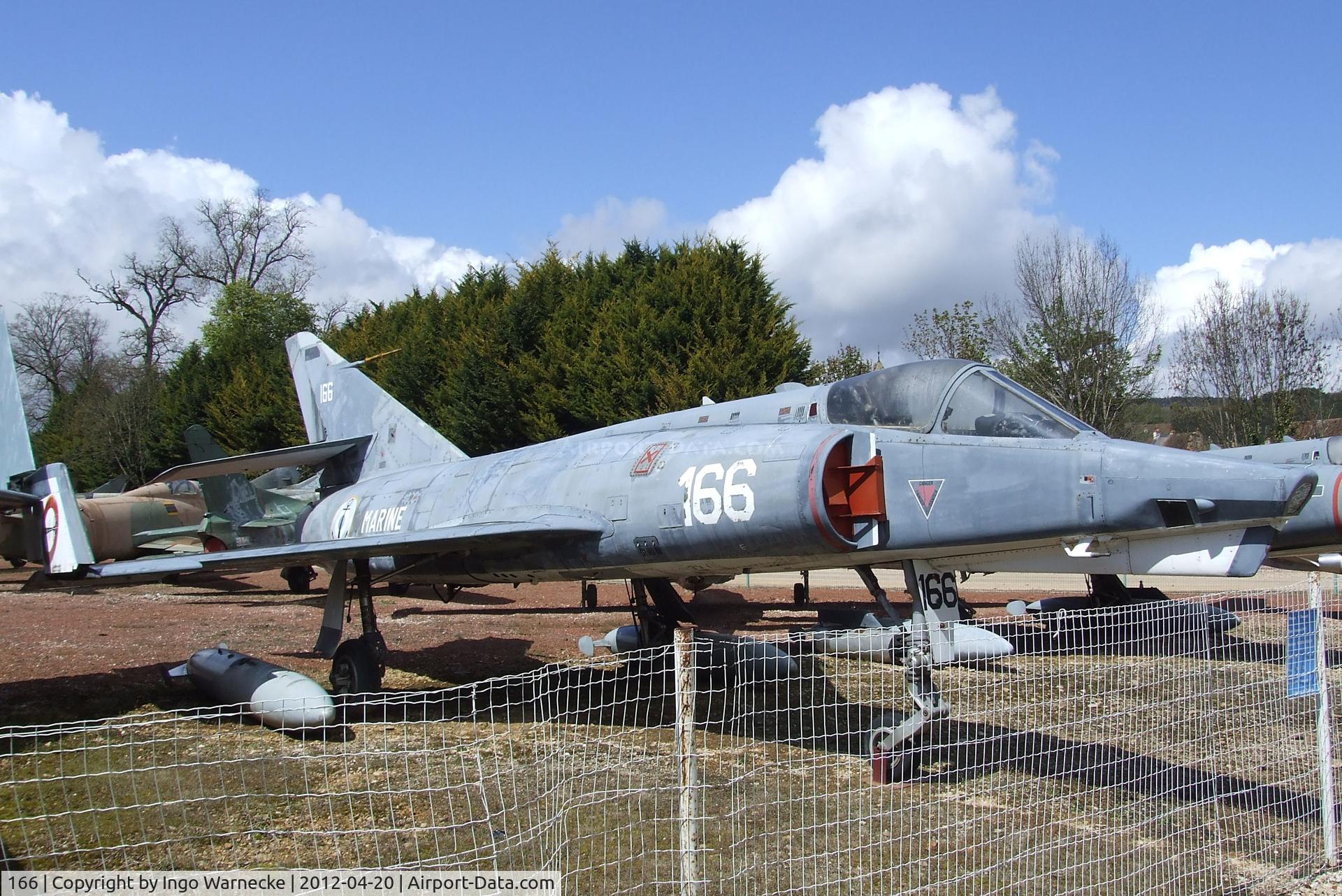 166, Dassault Etendard IV.P C/N 66, Dassault Etendard IV P at the Musee de l'Aviation du Chateau, Savigny-les-Beaune
