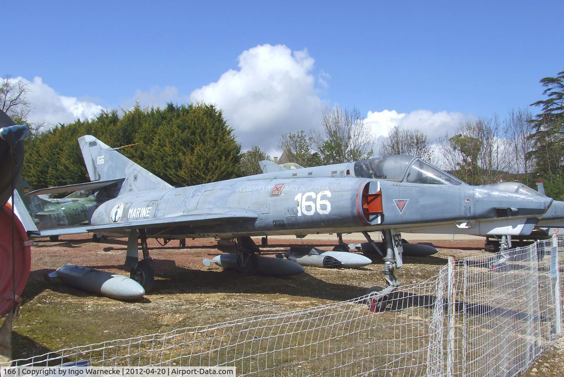 166, Dassault Etendard IV.P C/N 66, Dassault Etendard IV P at the Musee de l'Aviation du Chateau, Savigny-les-Beaune