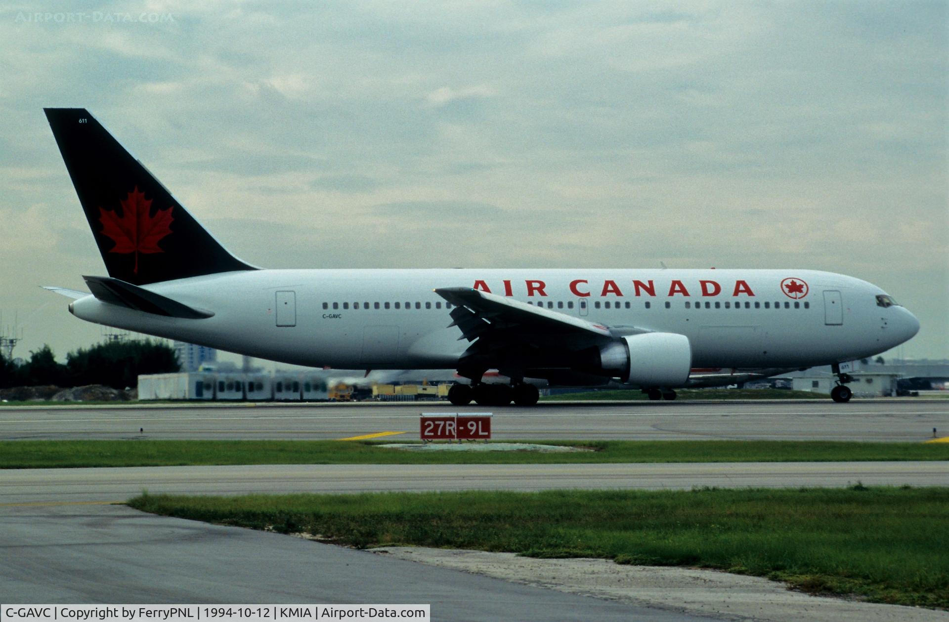 C-GAVC, 1984 Boeing 767-233 C/N 22527, Air Canada B762 lined-up