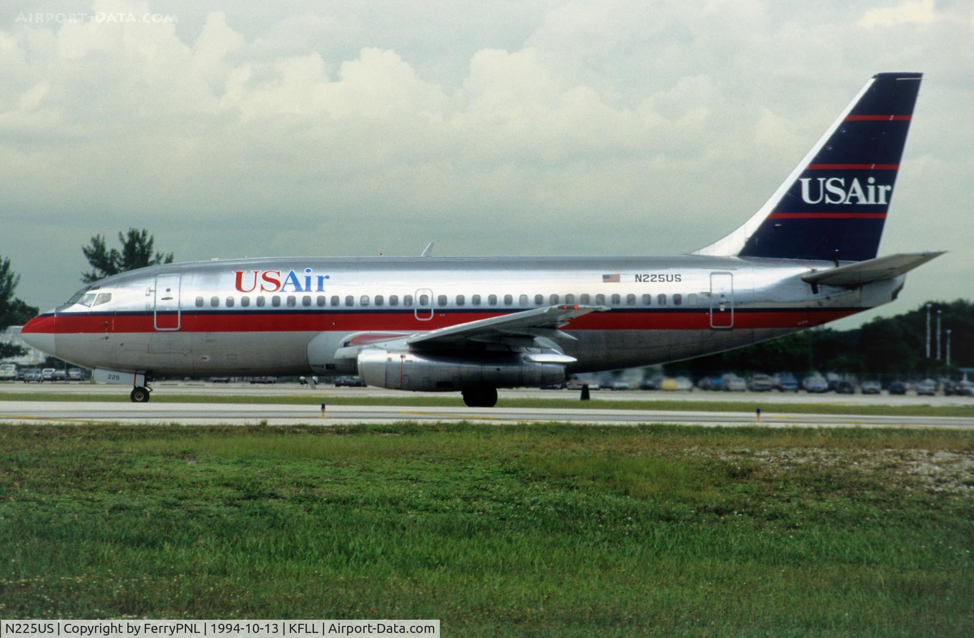 N225US, 1979 Boeing 737-201 C/N 21667, USAir B732