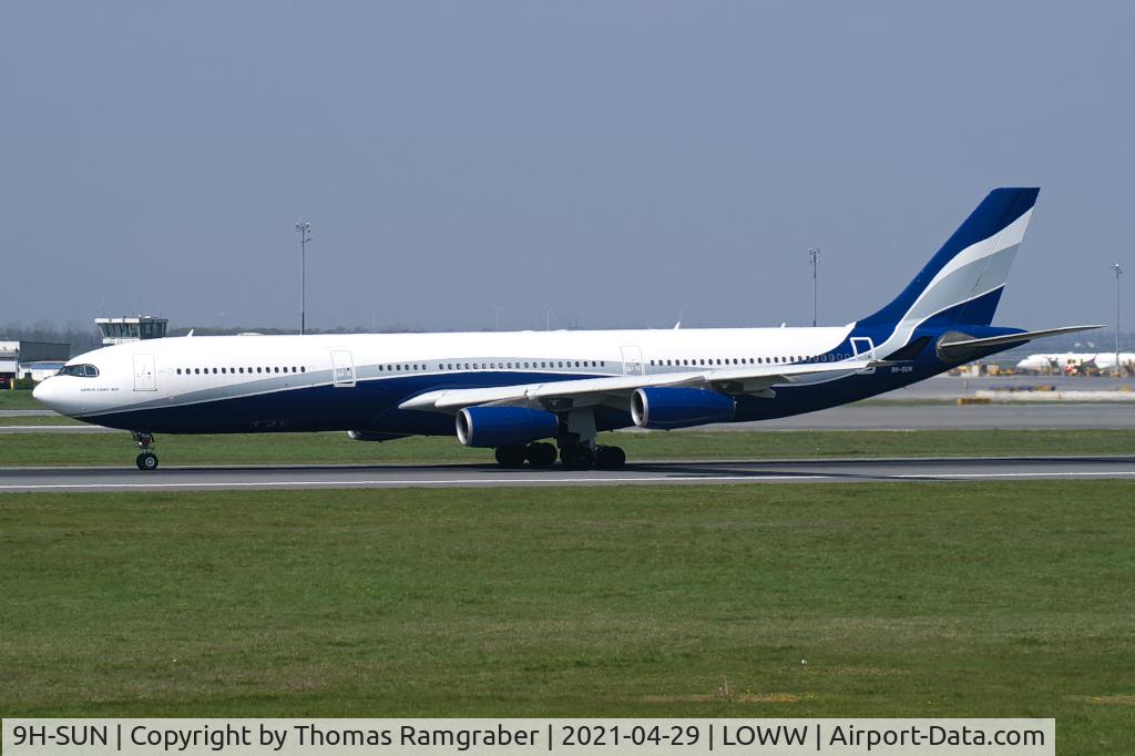 9H-SUN, 2000 Airbus A340-313X C/N 367, HiFly Malta Airbus A340-300