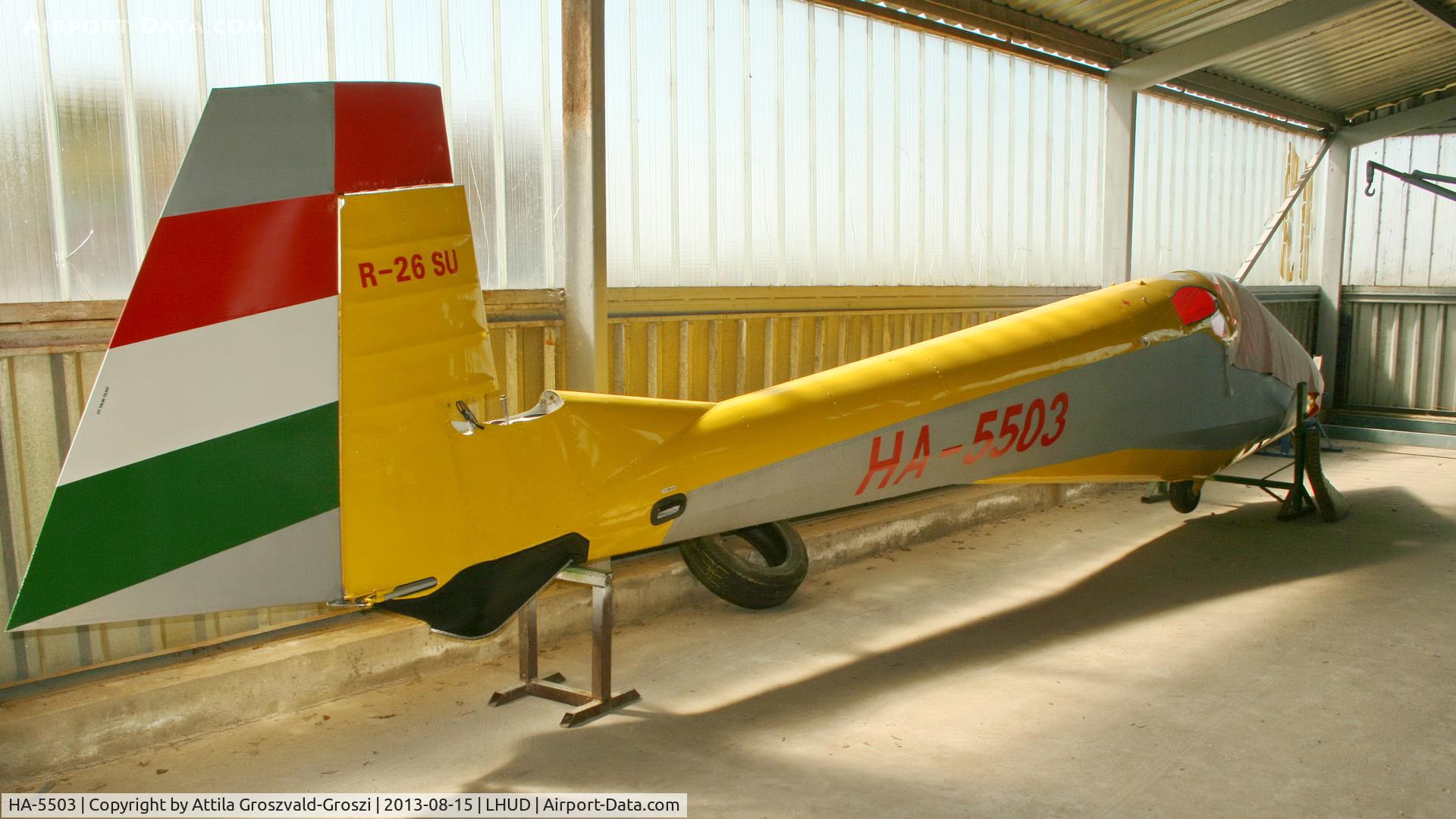 HA-5503, 1983 Rubik R-26SU Góbé 82 C/N AA800004, LHUD-Szeged Airport, Hungary