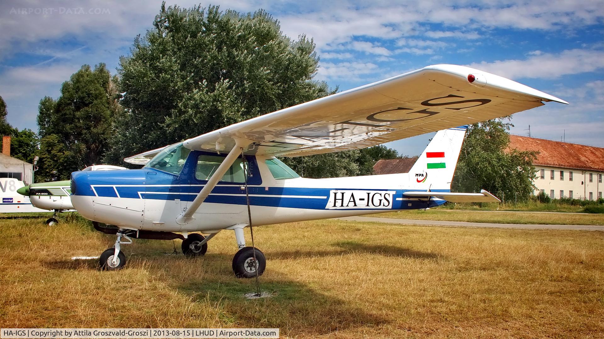 HA-IGS, Cessna 152 C/N 152-81309, LHUD-Szeged Airport, Hungary