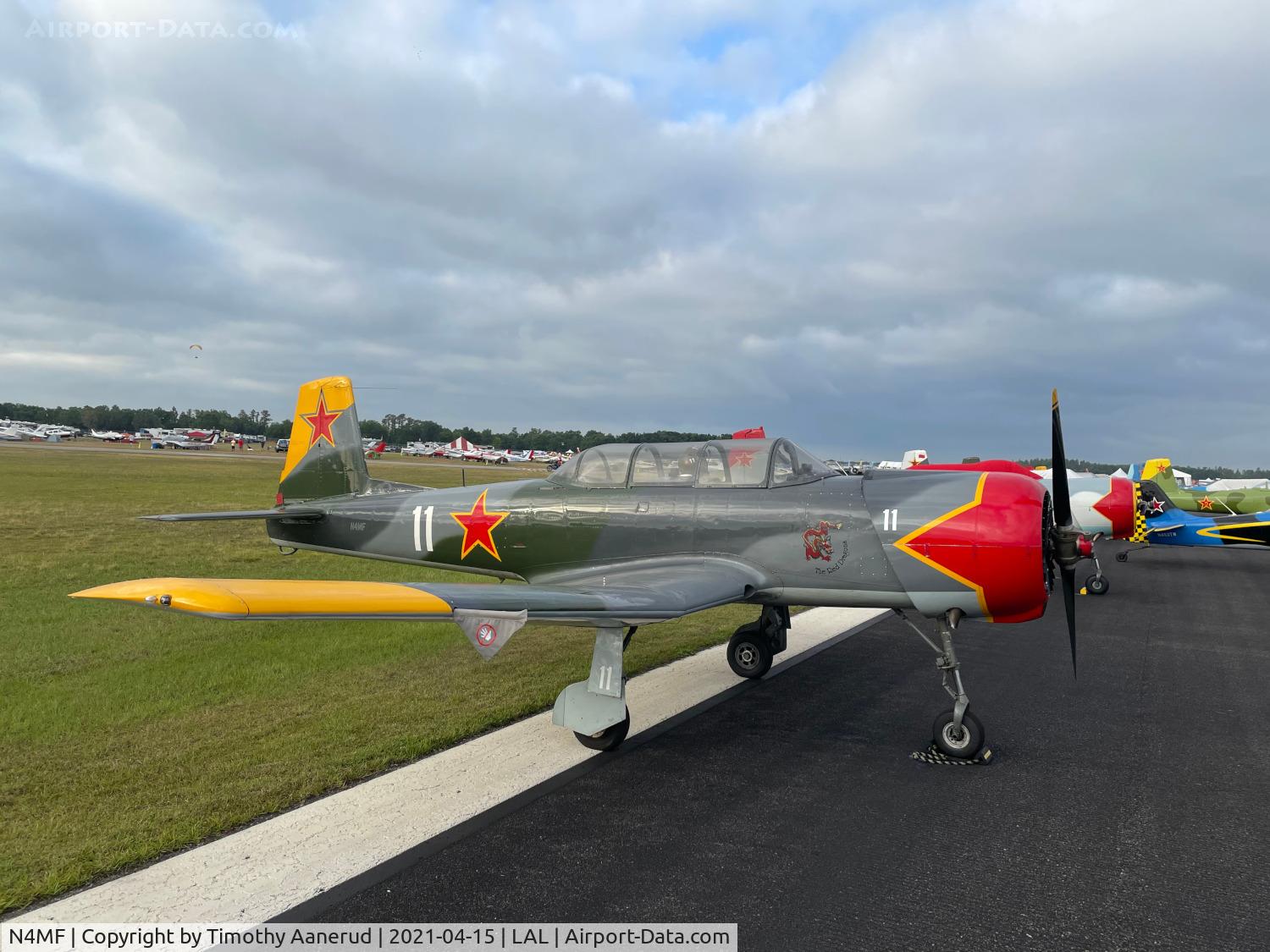 N4MF, Nanchang CJ-6 C/N 2951203, Nanchang CJ-6, c/n: 2951203, Sun n Fun 2021