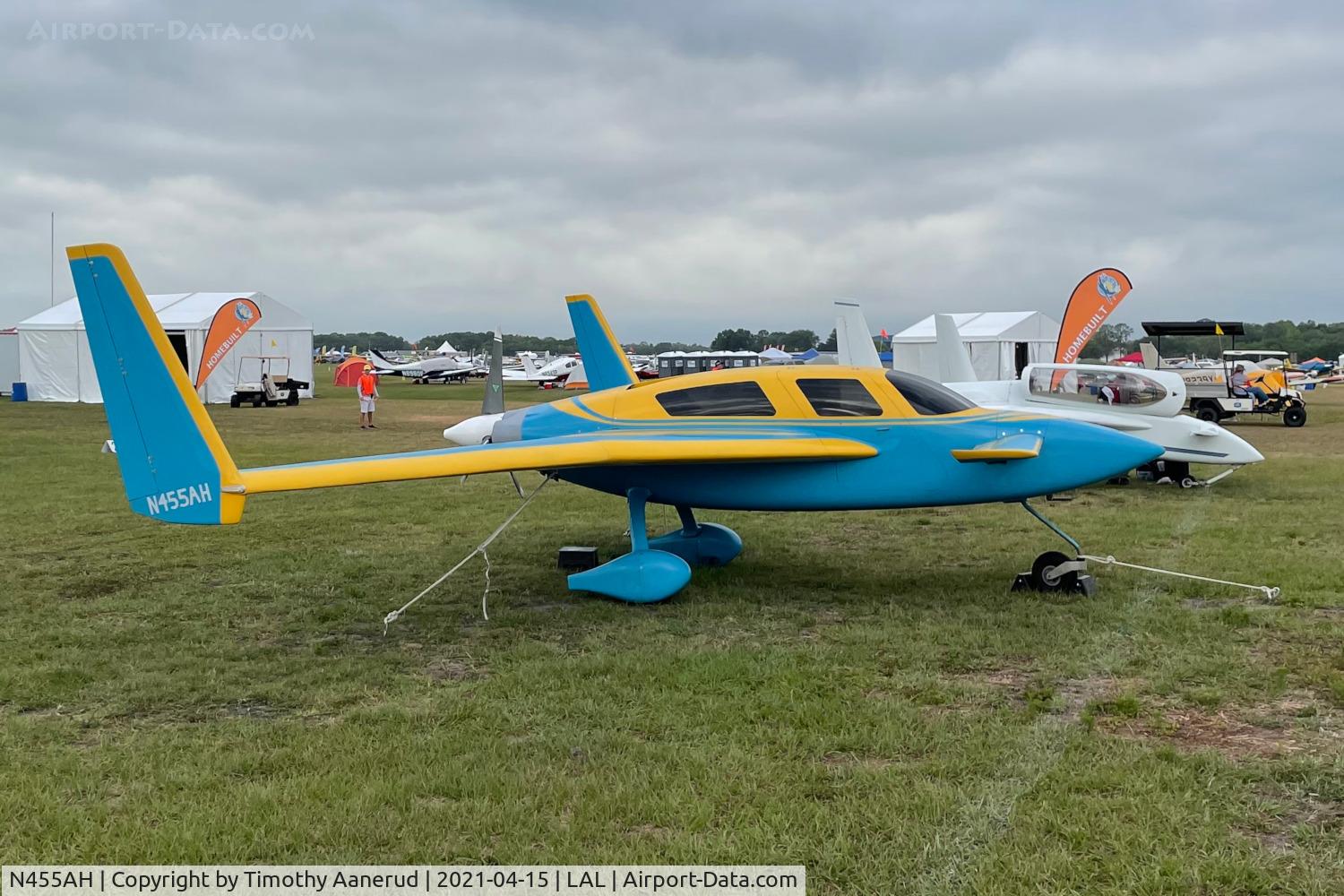 N455AH, 2019 Velocity Velocity XL FG C/N XLFG505, 2019 VELOCITY INC XLFG, c/n: XLFG505, Sun n Fun 2021
