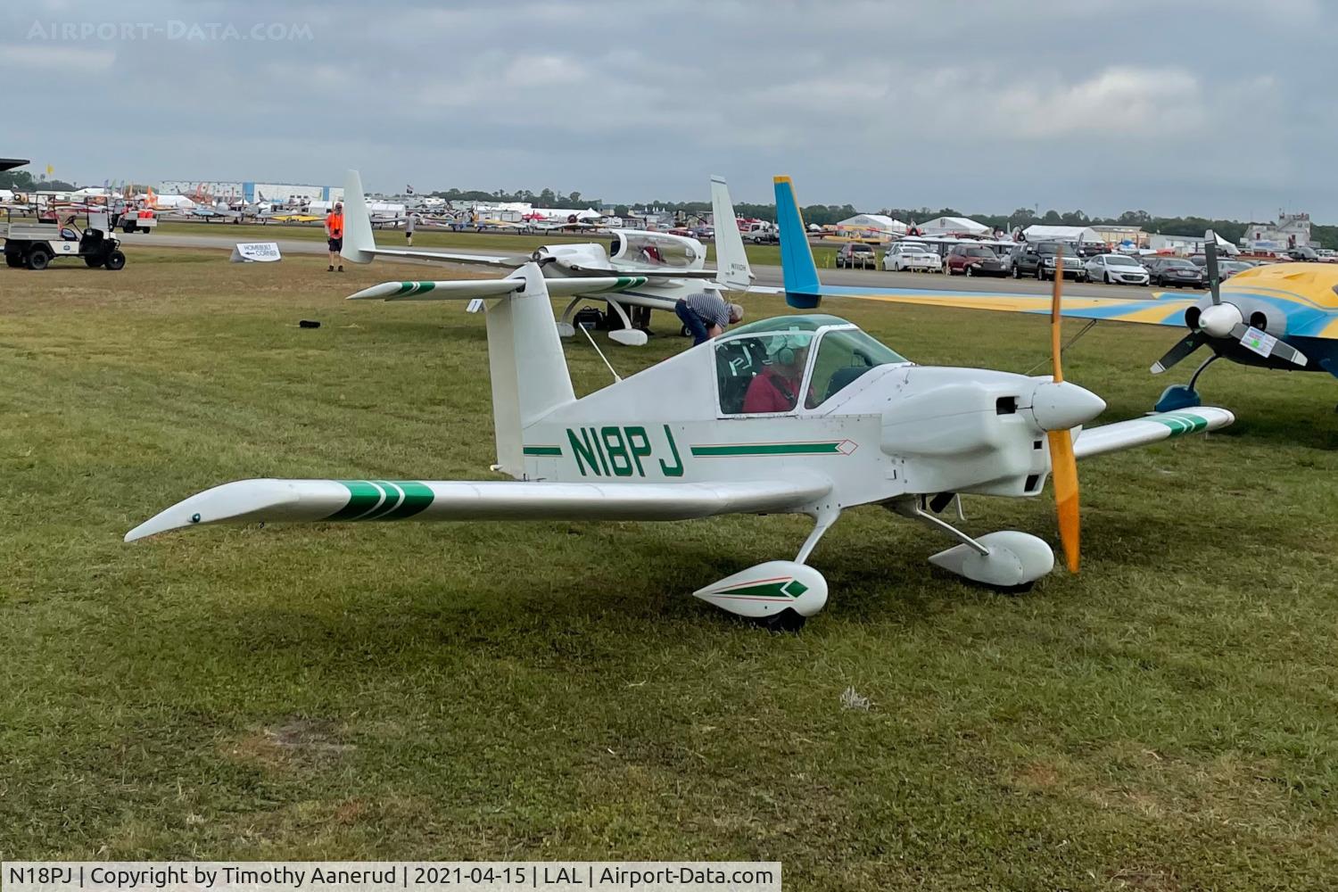 N18PJ, 1980 Pazmany PL-4A C/N 18, 1980 O'neil PL-4A, c/n: 18, Sun n Fun 2021
