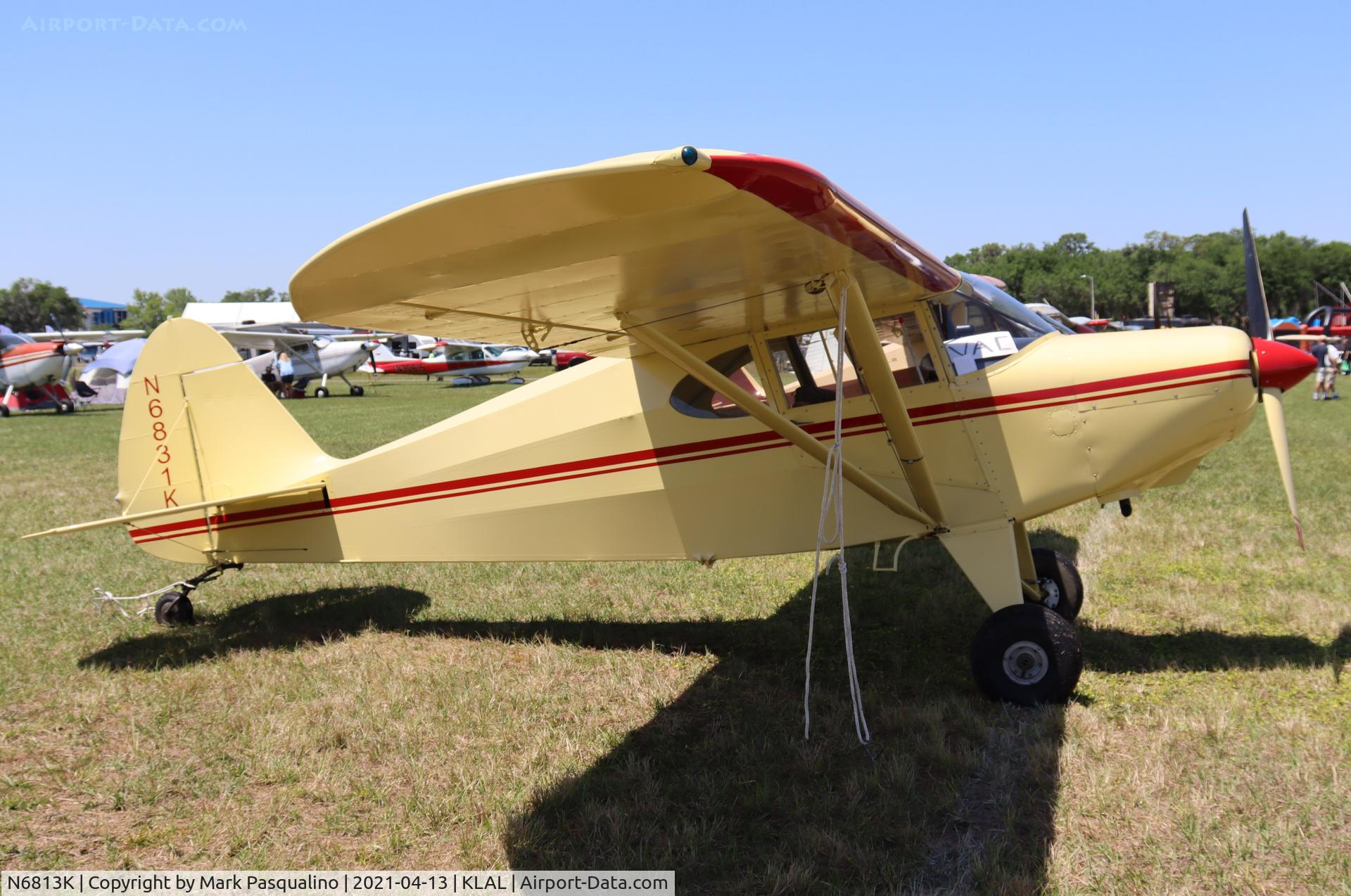 N6813K, 1949 Piper PA-16 Clipper C/N 16-643, Piper PA-16